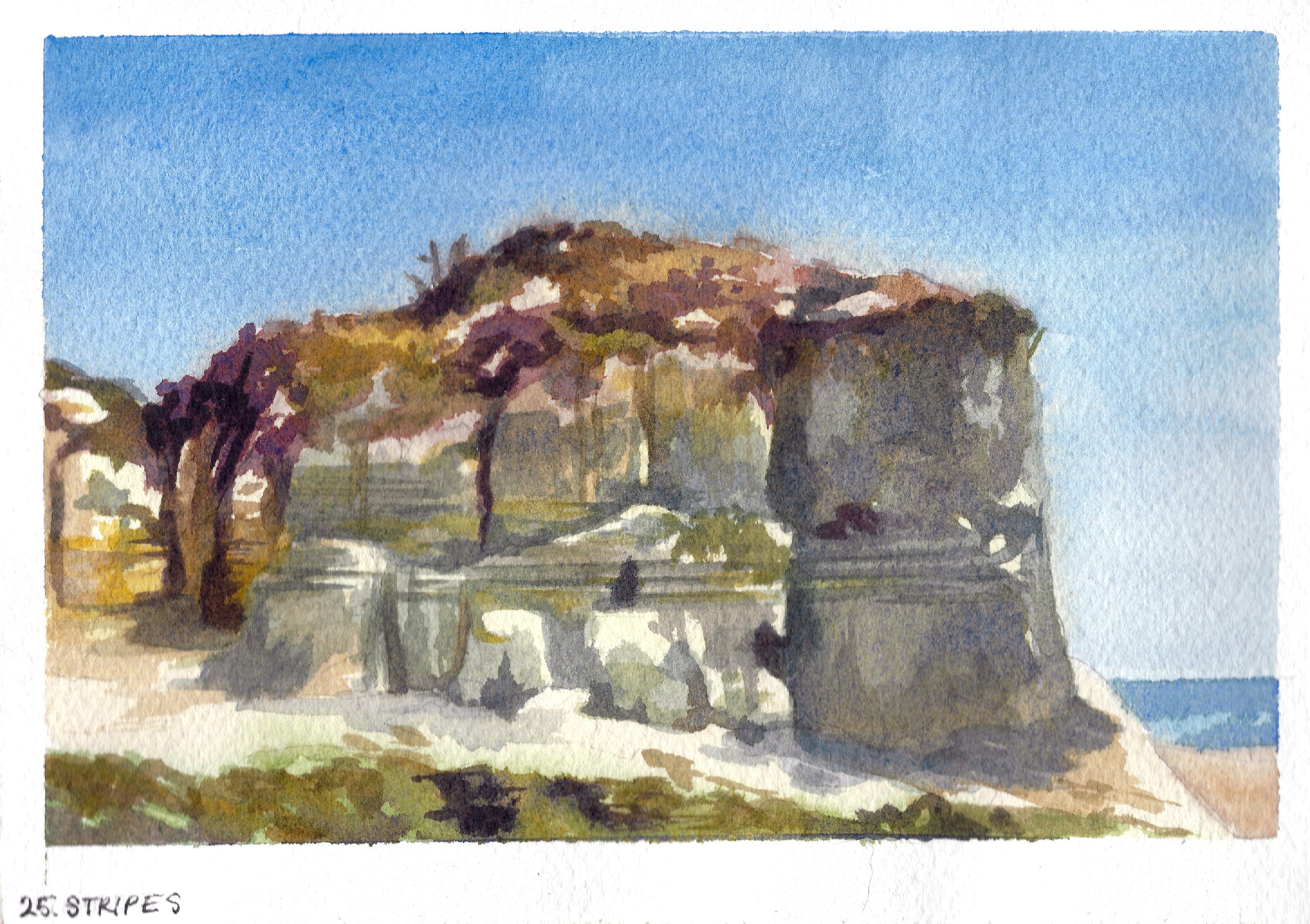 2025 watercolor - 10.30.25 -  calafia cliffs.jpeg