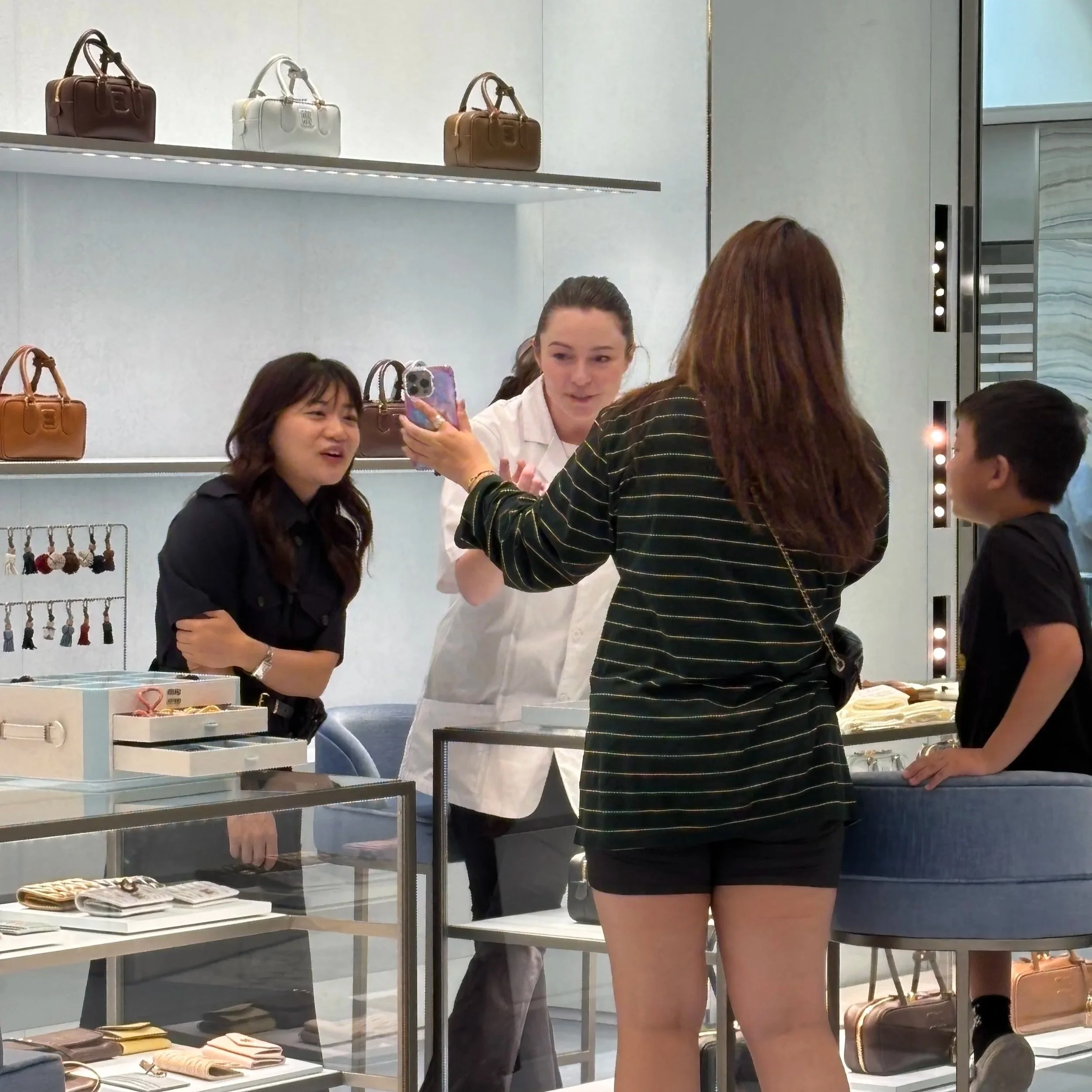 Miu Miu: Embroidery & Hot Foil