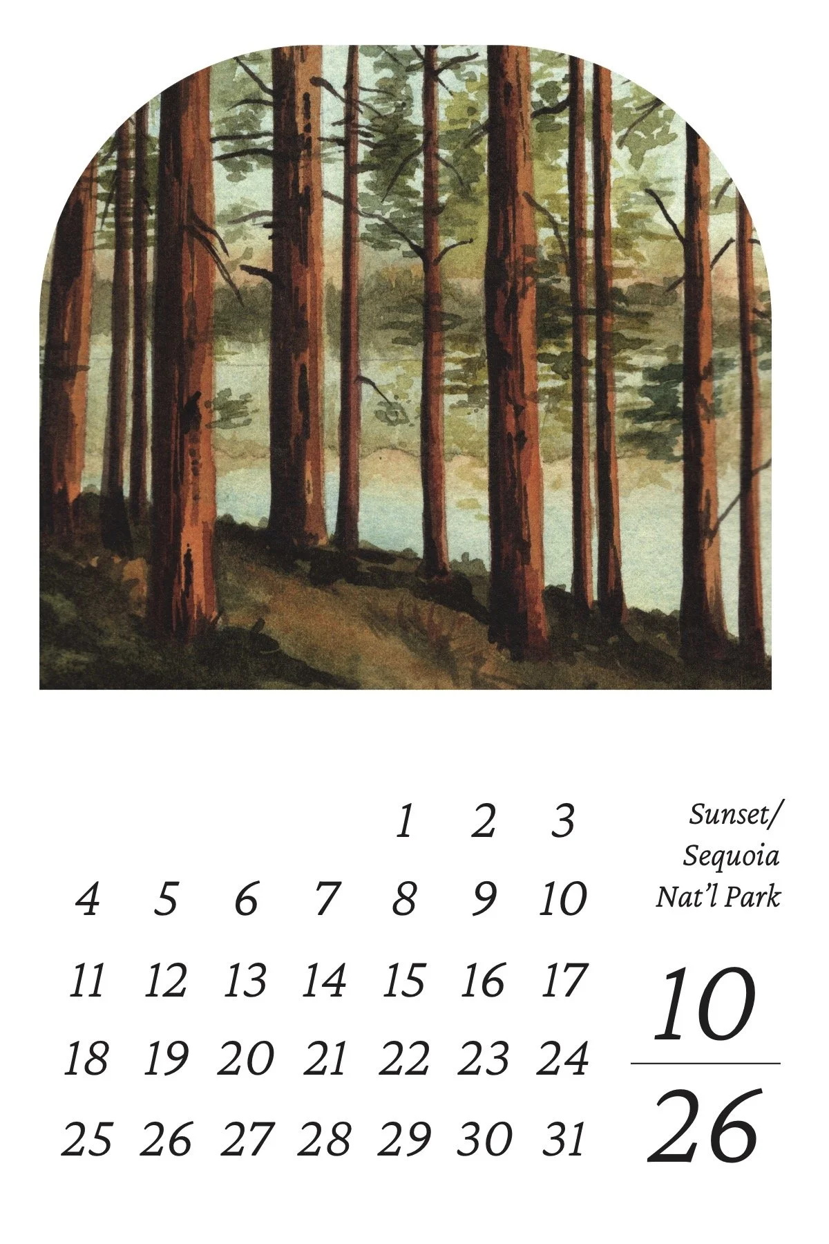desk calendar 2026 - california.jpg