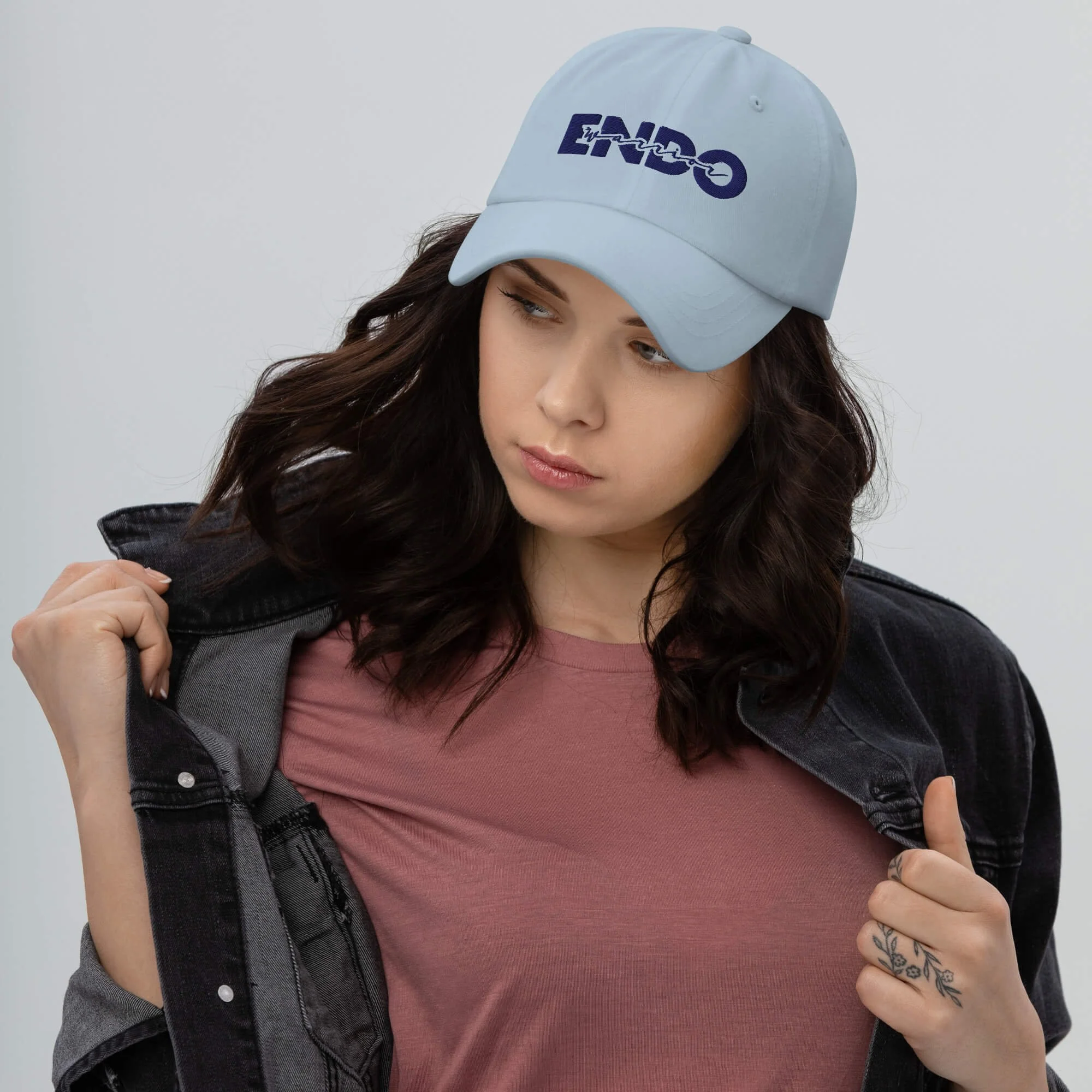 endometroiss-merch-classic-dad-hat-light-blue-front-69aecd200670c.jpg