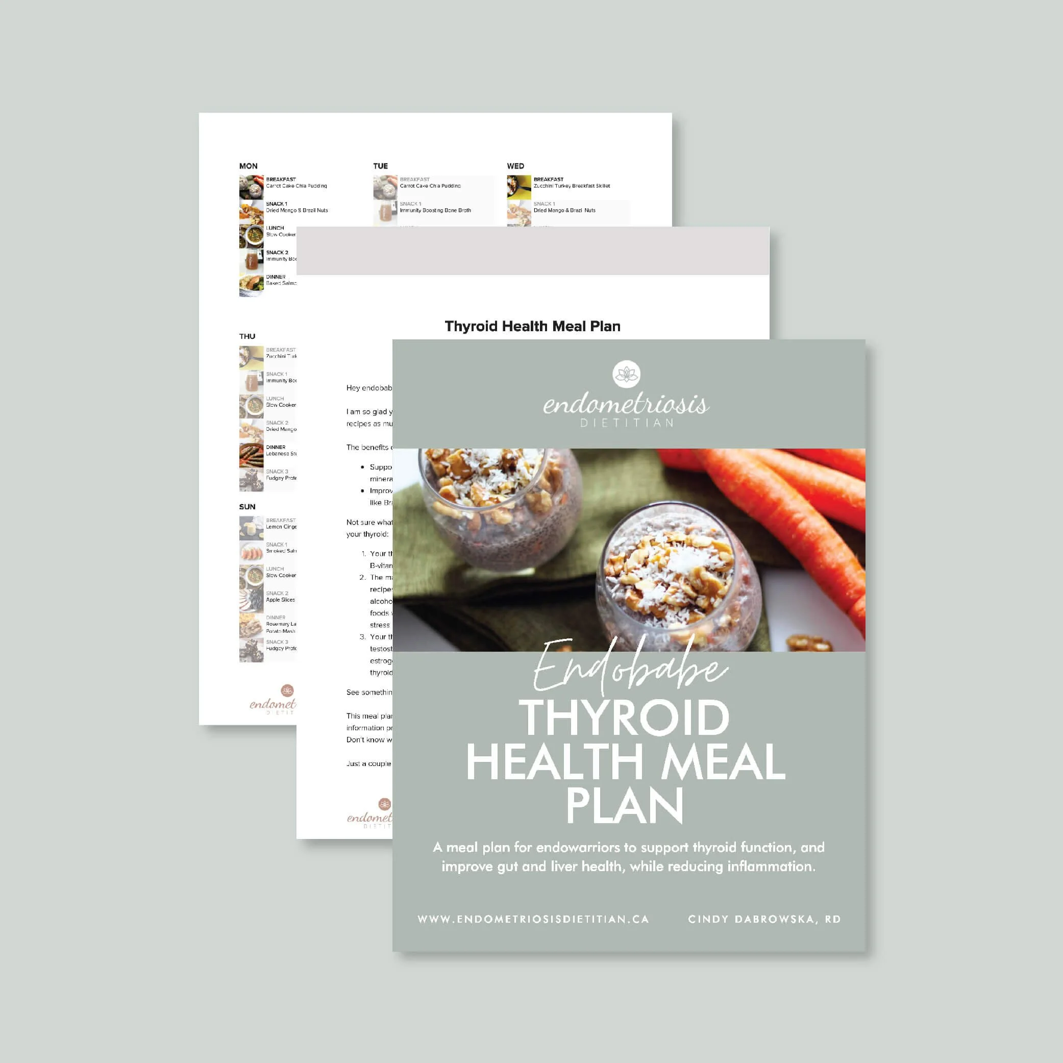 View of Endobabe Thyroid Health Meal Plan — Endometriosis Dietitian ...