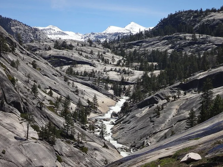 Maps representing the Upper Merced River region