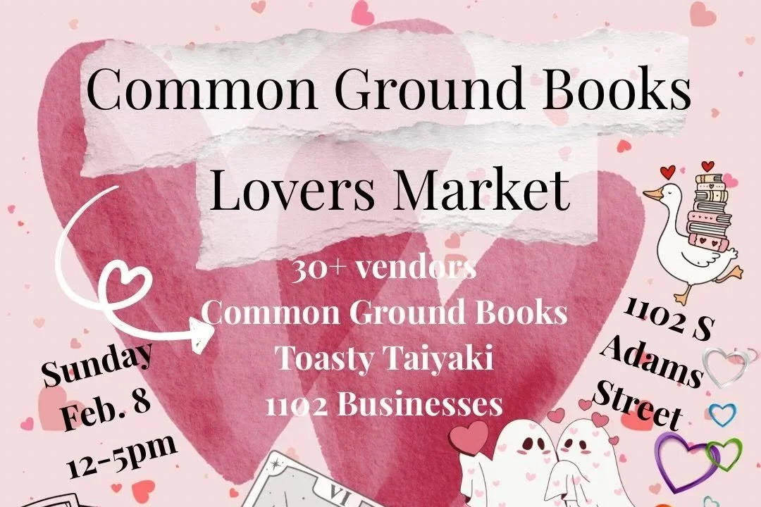 Common Ground Books Lovers Market
