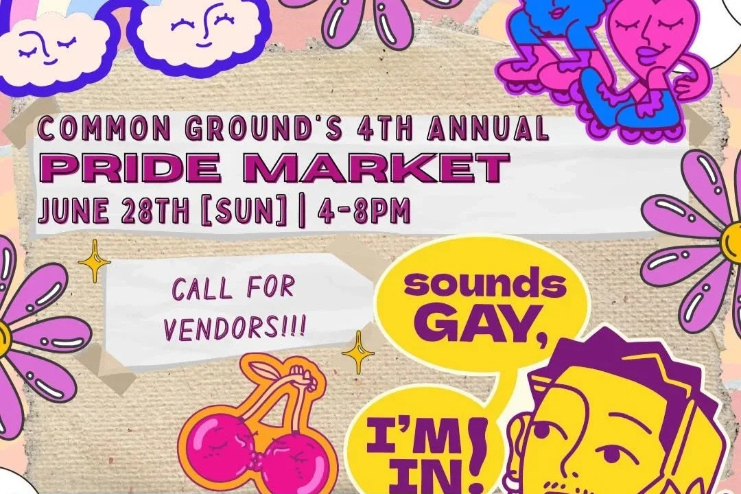 Common Ground Book's 4th Annual Pride Market