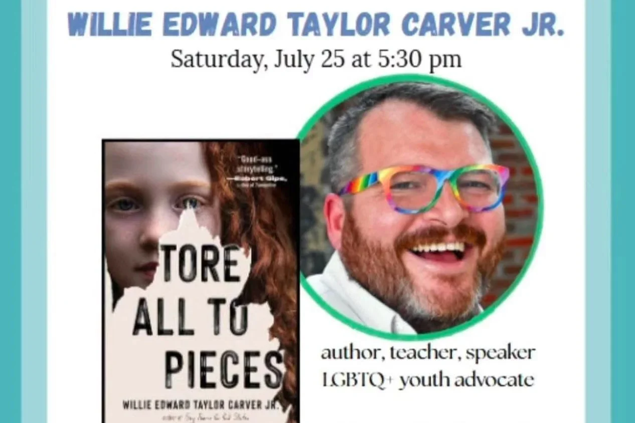 Willie Carver Jr. Book Signing - Tore All to Pieces