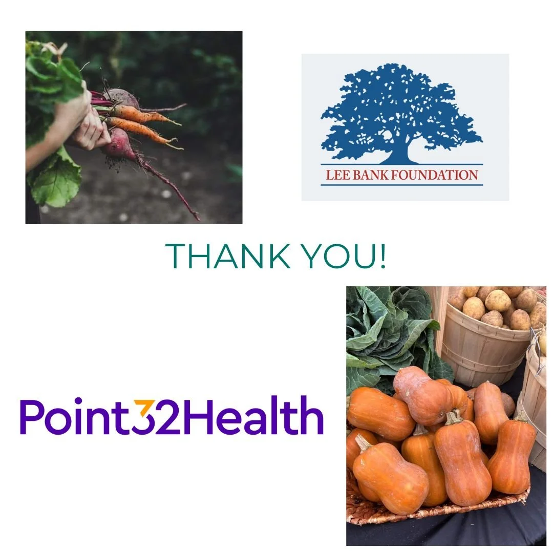 Thank you @point32health and @lee_bank_ma for supporting @berkshiremobilefarmersmarket!