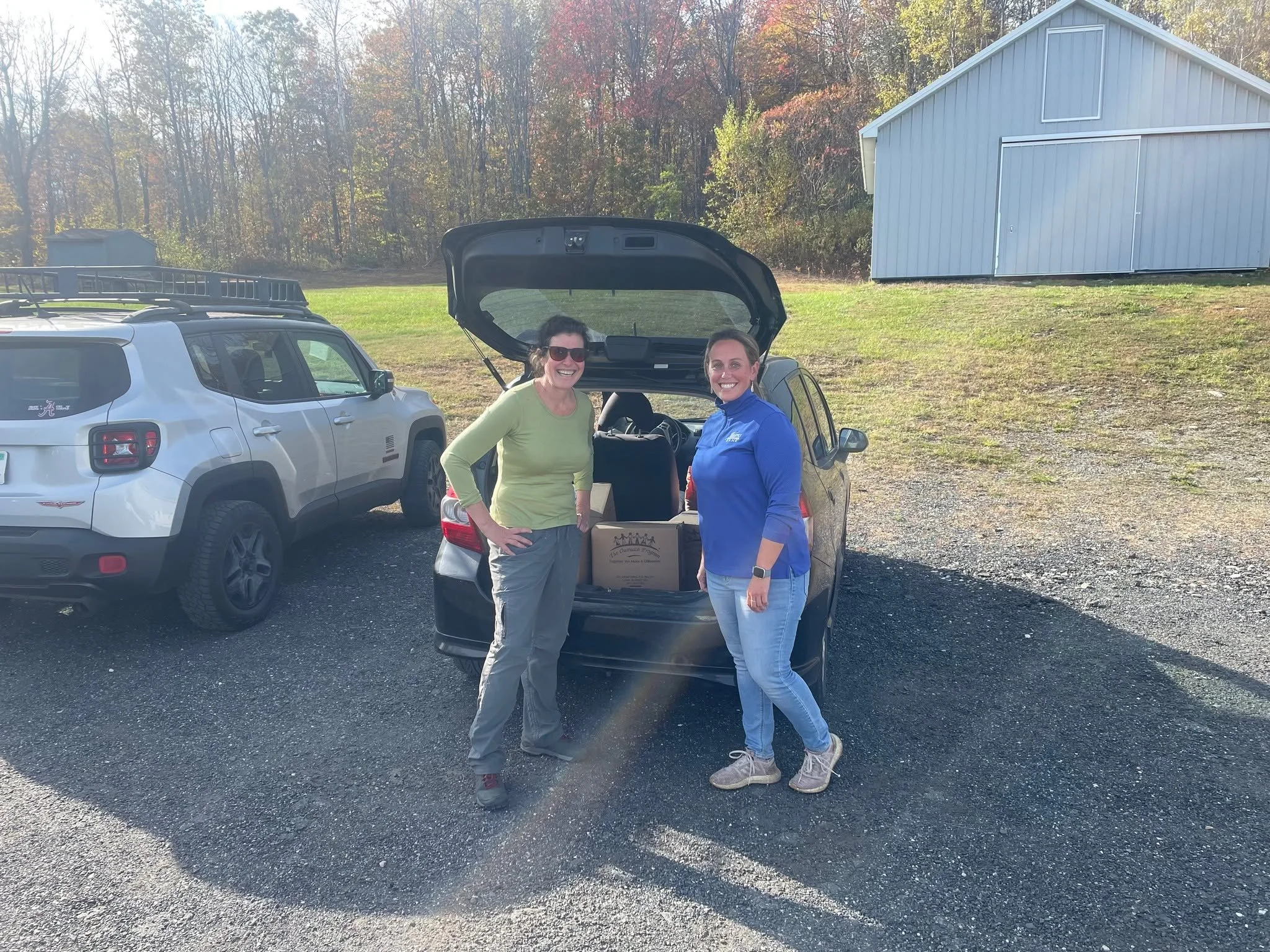 Thank you to @adamscommunitybank for providing shelf stable food boxes to distribute to food pantries in our network. These are "just add water" meals that are a nutritious way to support food security in our region. 
 #Berkshirecounty #co