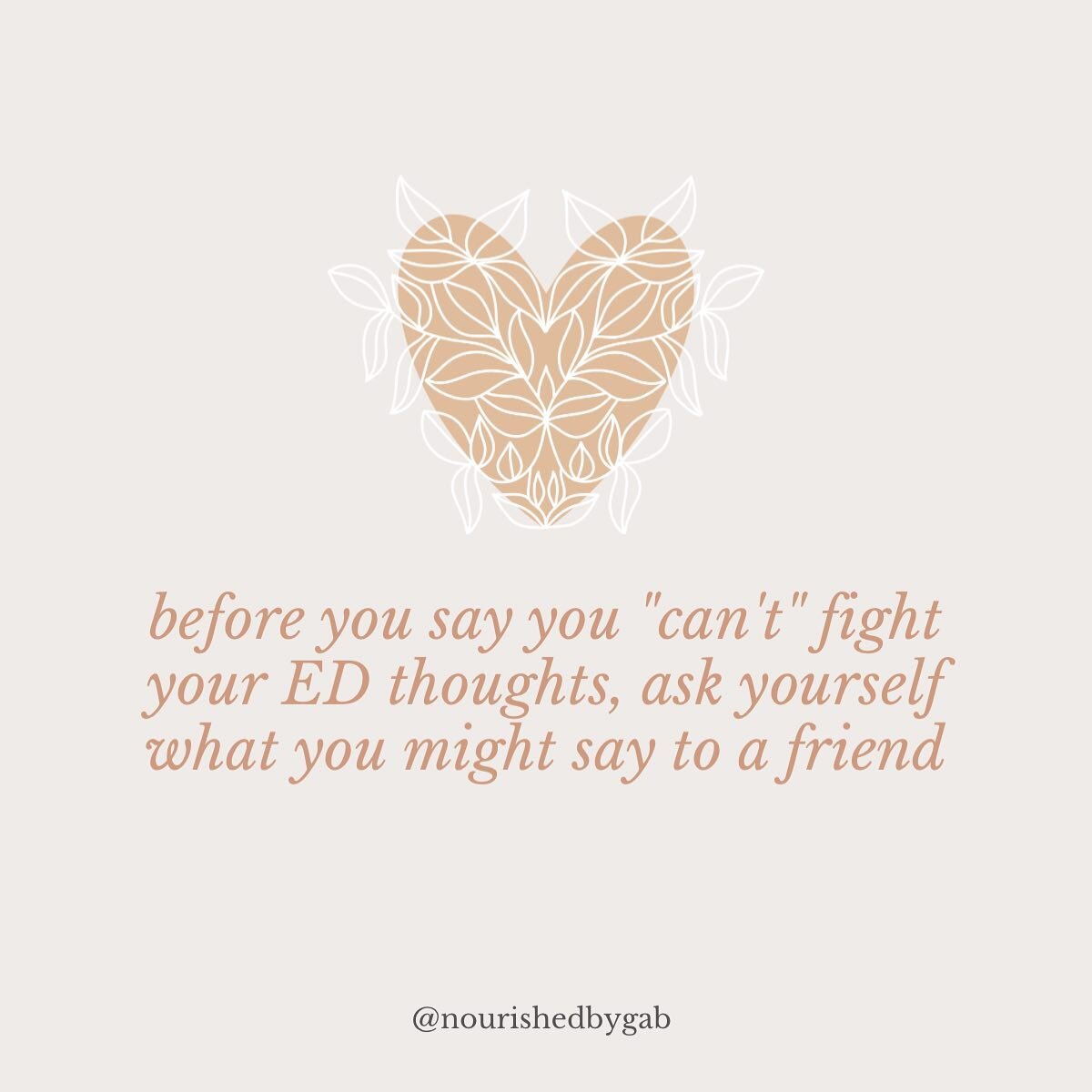 it&rsquo;s always harder to take your own advice 🤍

#edrecovery #edrecoveryjourney #edrecoveryispossible #edrecoveryispossible #edrecoverycoach #edrecoverymotivation #eatingdisorderrecovery #eatingdisorderawareness #eatingdisordersupport #eatingdiso