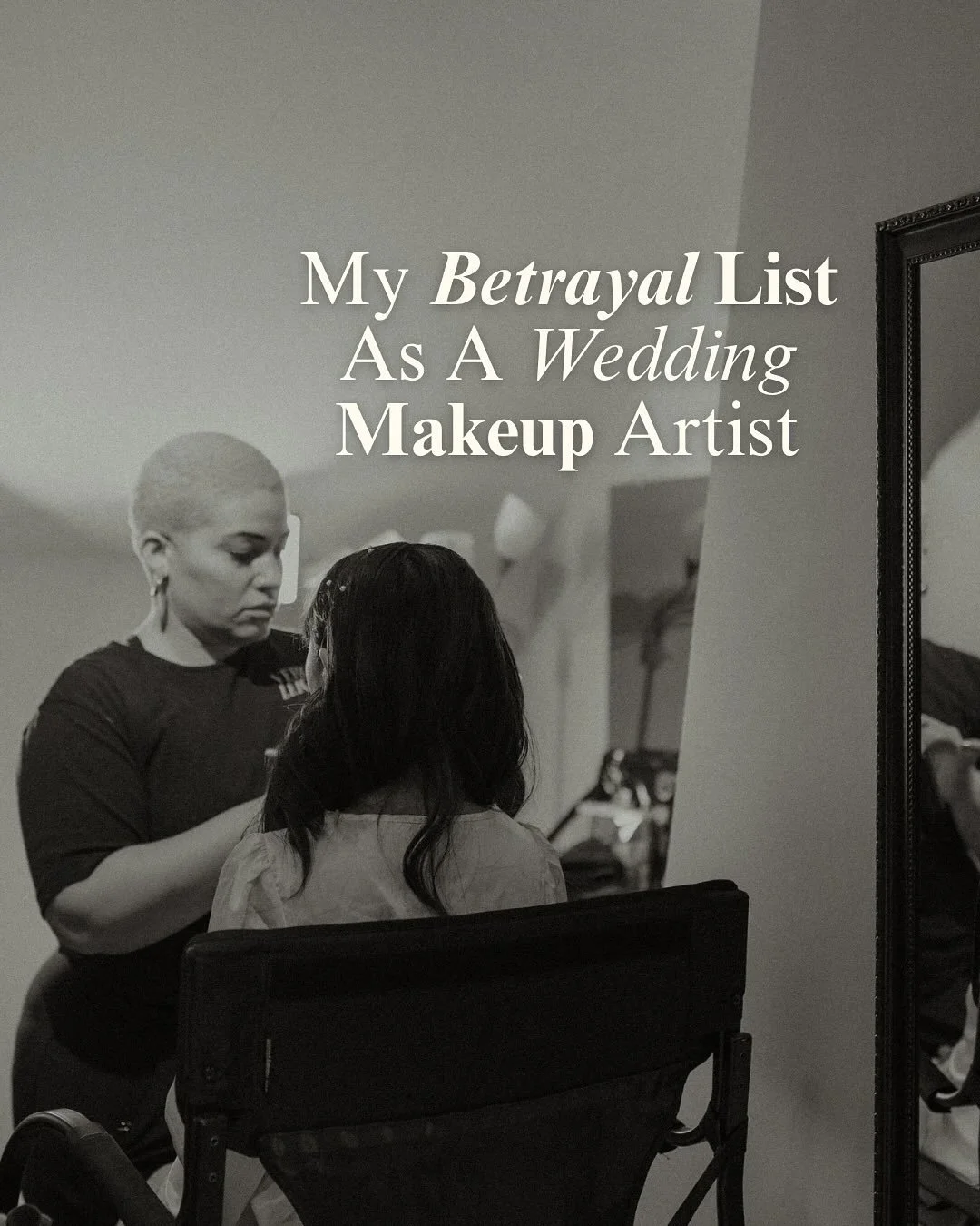 These things have failed me time and time again 😩 so it deserves a permanent spot on my betrayal list.

If it&rsquo;s on yours too&hellip; we&rsquo;re trauma bonded now 😂
.
.
.
.
.
.
#weddingmakeupartist #makeupartistlife #betrayallist
