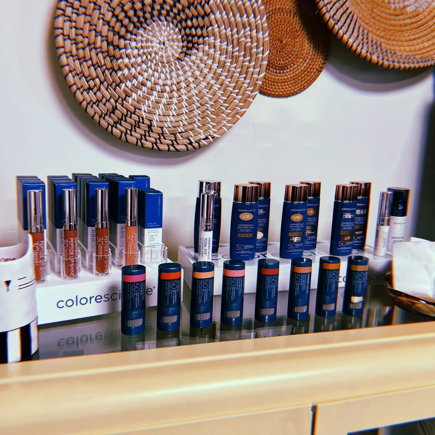 To add to yesterday&rsquo;s announcement, I also am stoked to share some more @colorescience excitement! 

I have a tester bar available now with the entire Flex line and Color Balms available to try! I will be expanding this even more over the summe