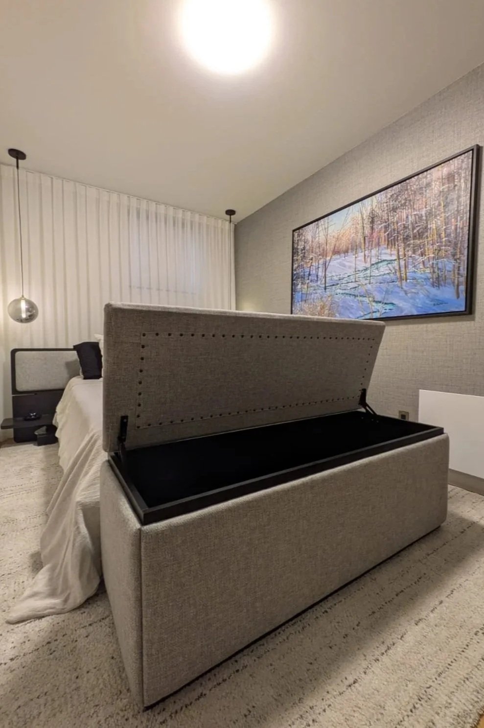 Toronto and Montreal custom ottomans