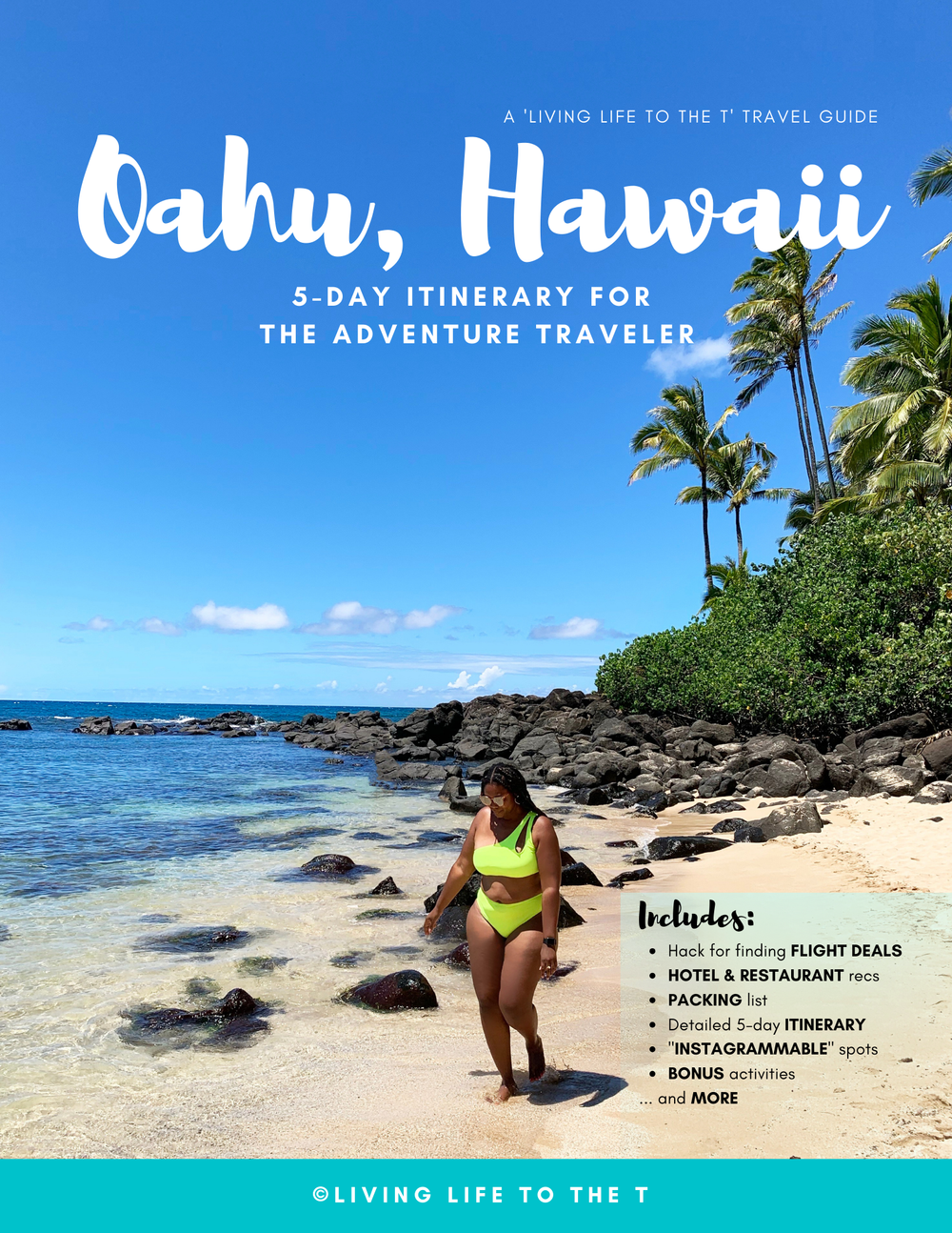 Oahu, Hawaii 5-day Travel Guide (Digital)