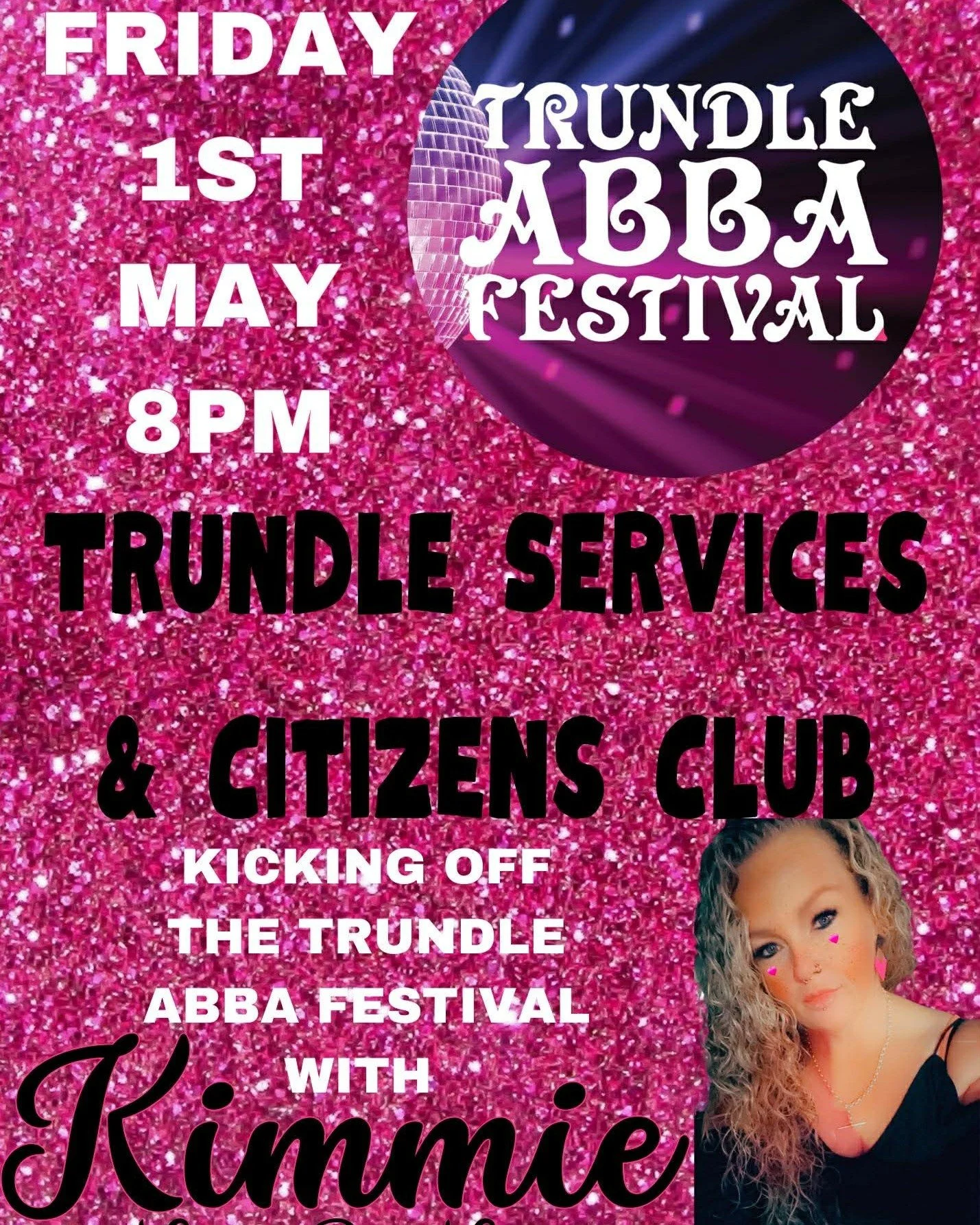 Join us tonight as Kimmie Thomas Solo Artist kicks off our Trundle ABBA Festival  weekend. Live on stage from 8pm. 

🥩 Friday's night is raffle night &amp; 🐲 Wu's Chinese Restaurant is open. 

 💖 Have a fabulous weekend being fabulous! 💃

#trundl