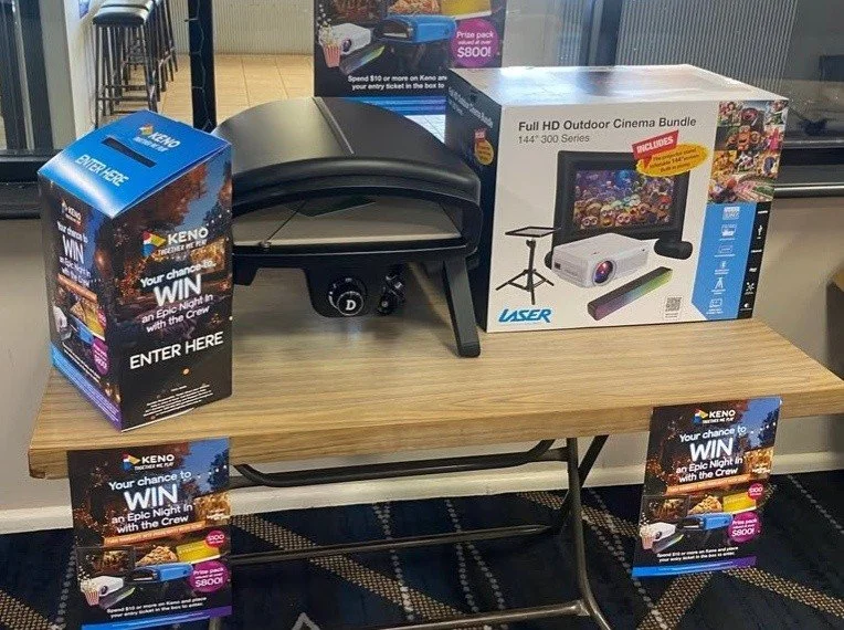 ! LAST CHANCE ! 

Today is the last day to enter this fantastic Keno Promo Giveaway. 

Head into the club today for more information.