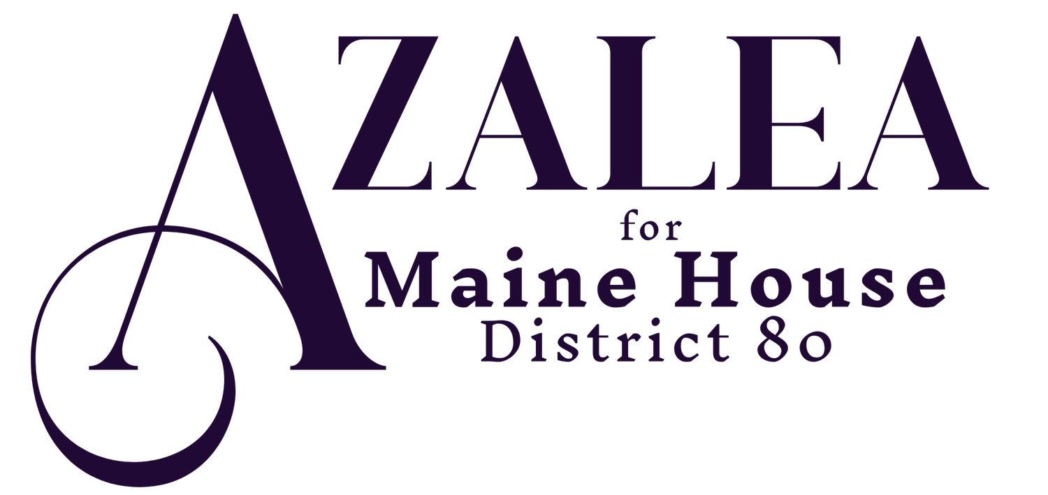 Azalea Cormier for Maine House District 80