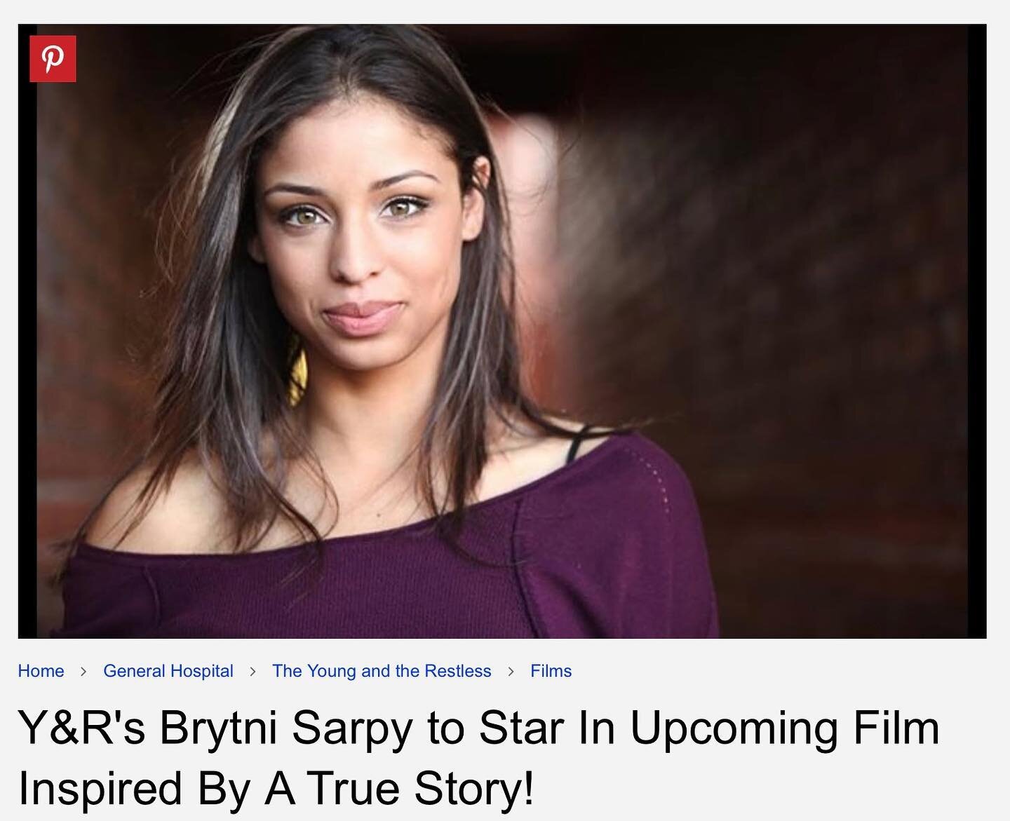 Photo: CBS

The Young and the Restless' Brytni Sarpy (Elena Dawson) is currently working on an upcoming film called, The Prince of Detroit. Sarpy plays Sydney Barkay.

Inspired by a true story, Tony Fox was born into prosperity, being the son of Amer