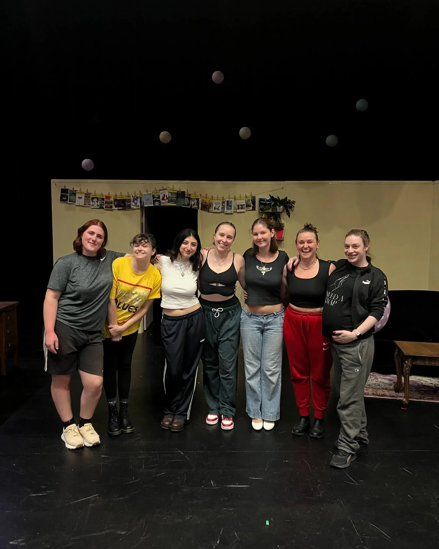 Macbitches fight choreo rehearsal