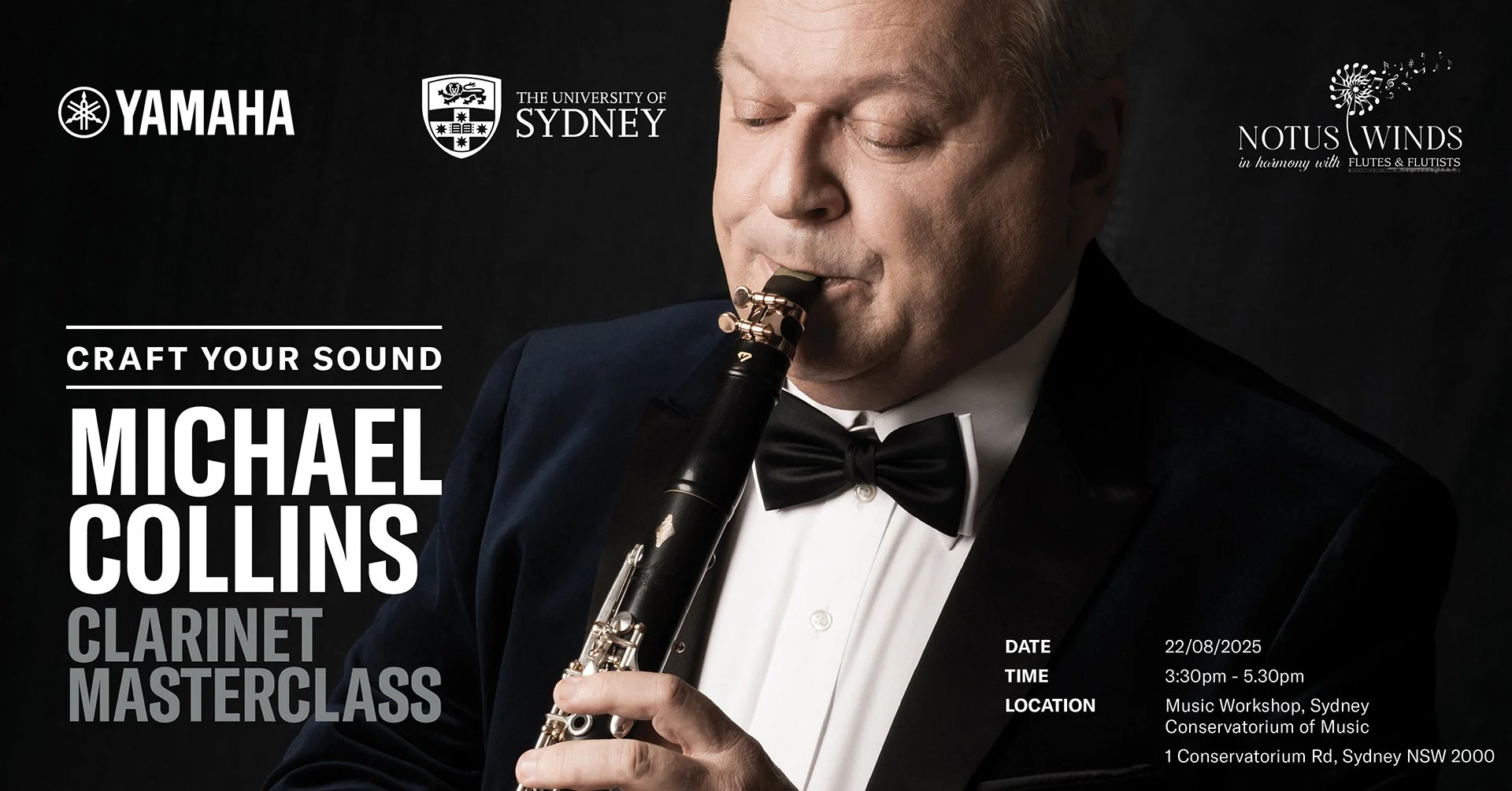 Michael Collins Clarinet Masterclass