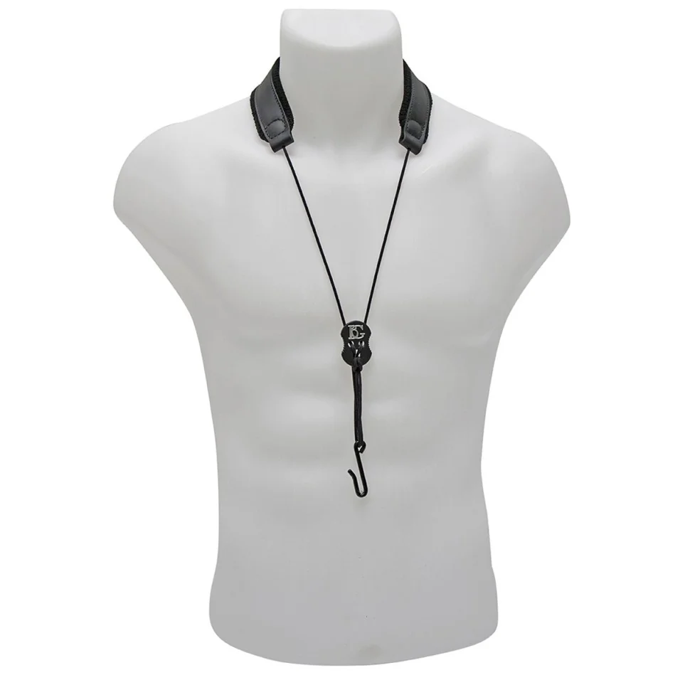 BG Franck Bichon | Saxophone Leather Strap, Open Hook