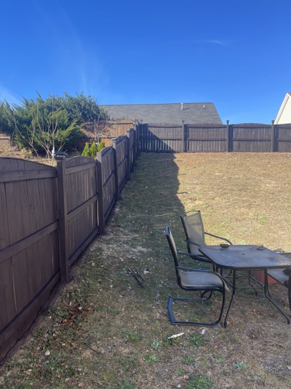 Cordovan Brown fence stain