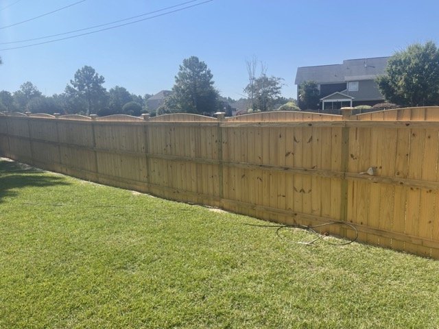 clear fence sealing