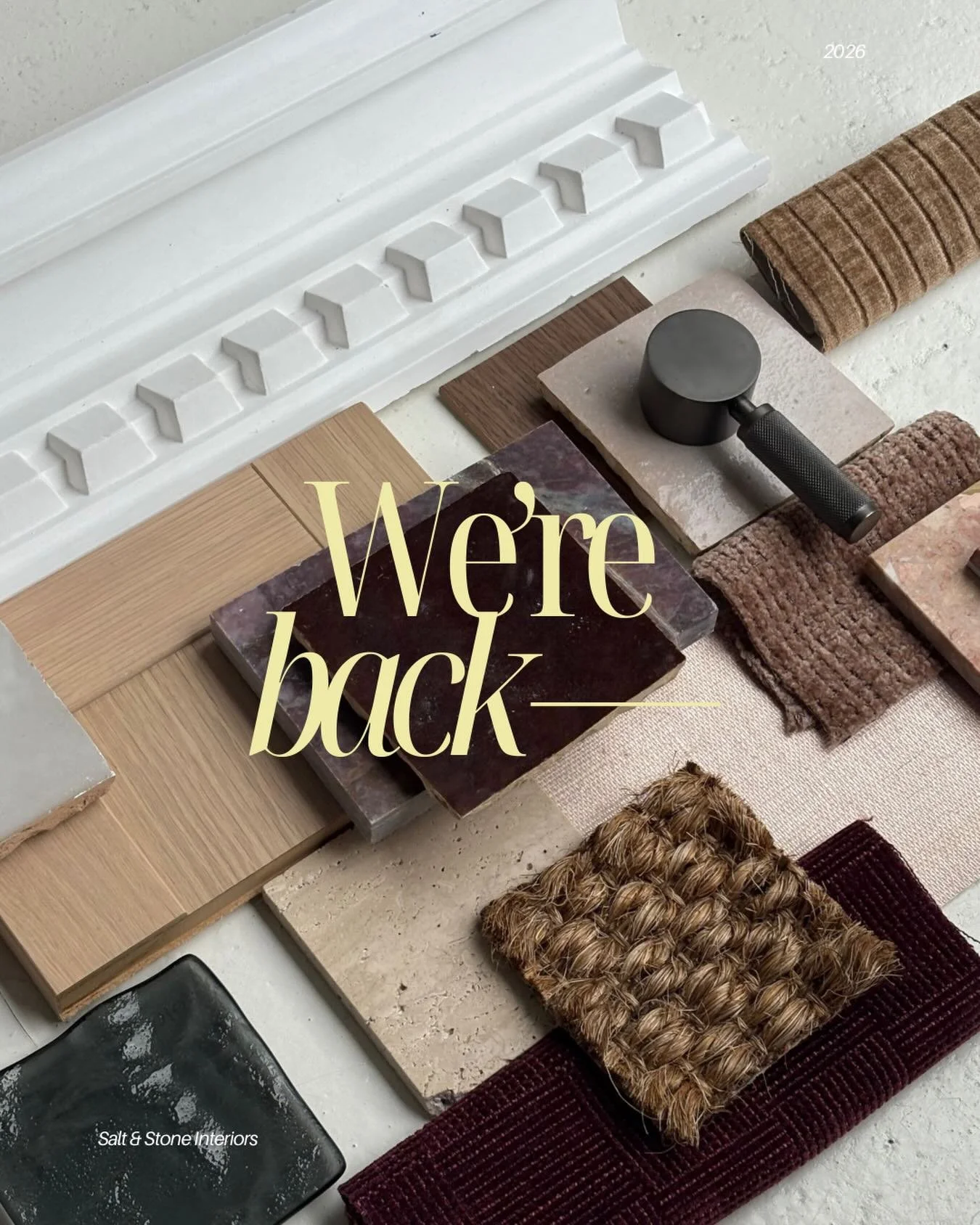 We&rsquo;re back! Feeling refreshed after a month off swimming, eating, painting and just living 🙌🏻

Now it&rsquo;s straight back into it &mdash; we&rsquo;re hitting the ground running with a handful of exciting new enquiries and picking up where w