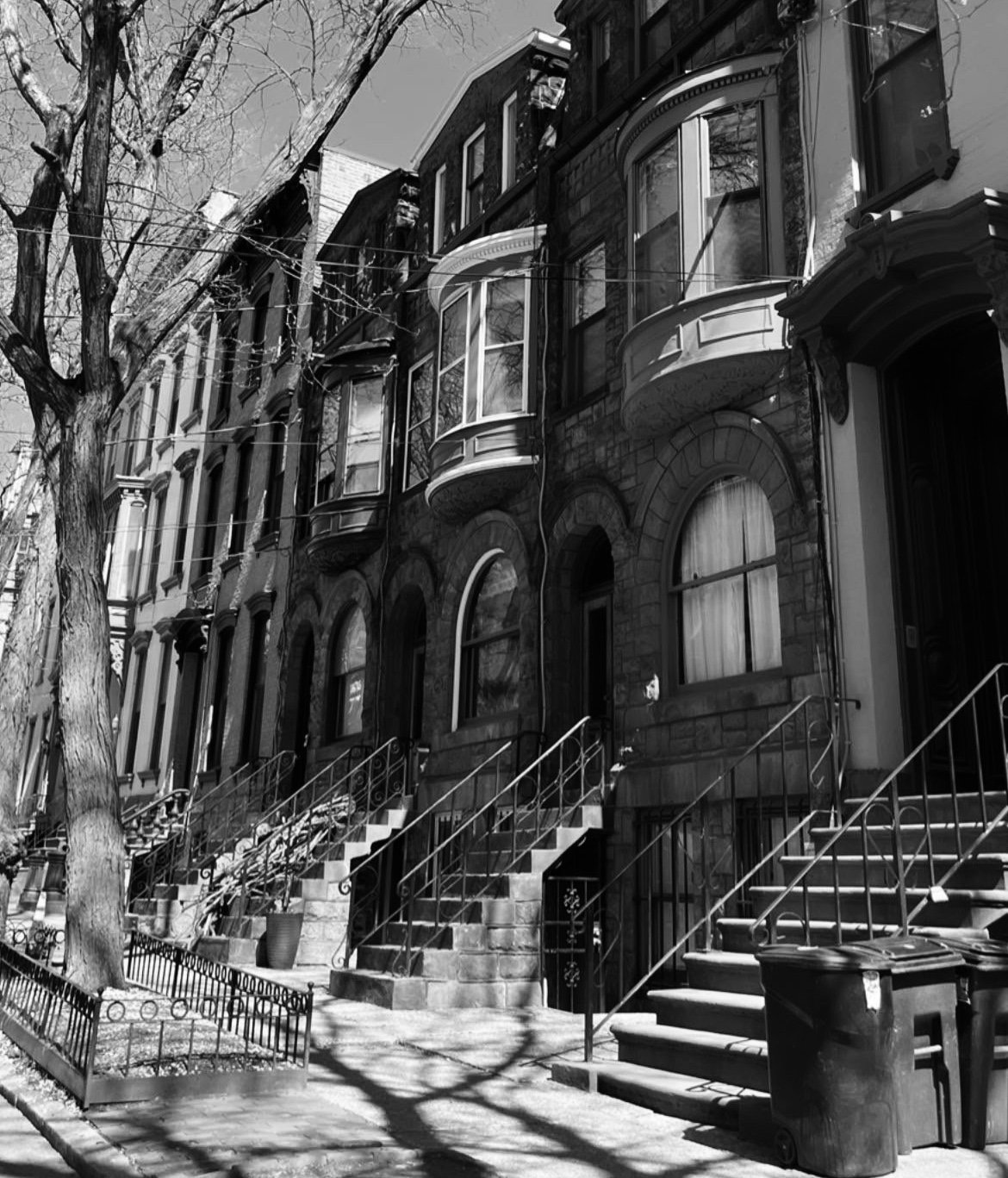 Brownstones in New York