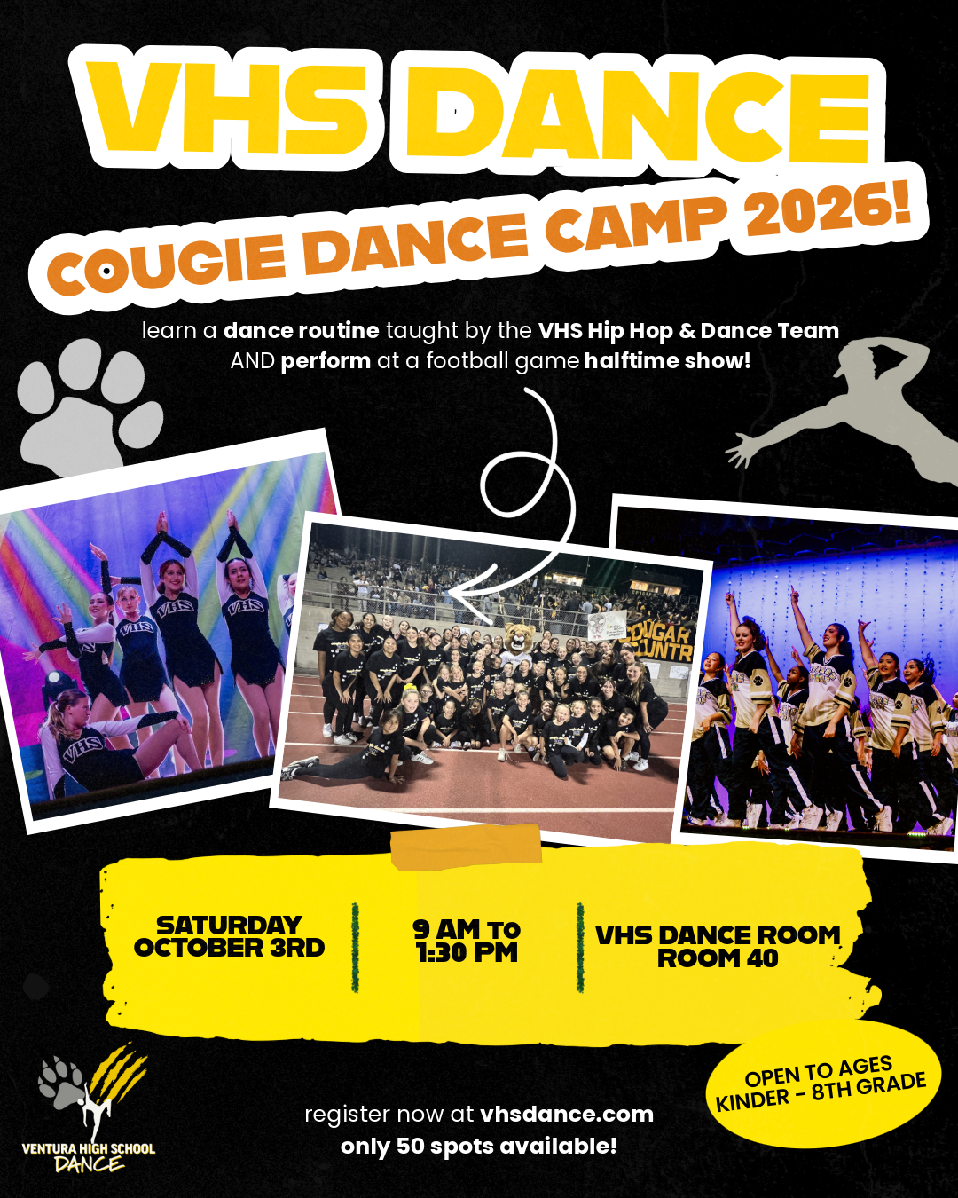 COUGIE DANCE CAMP 2026!