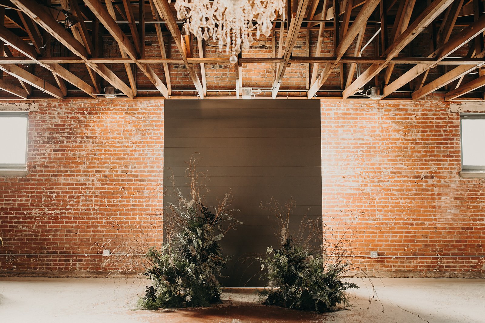 ceremony ground florals