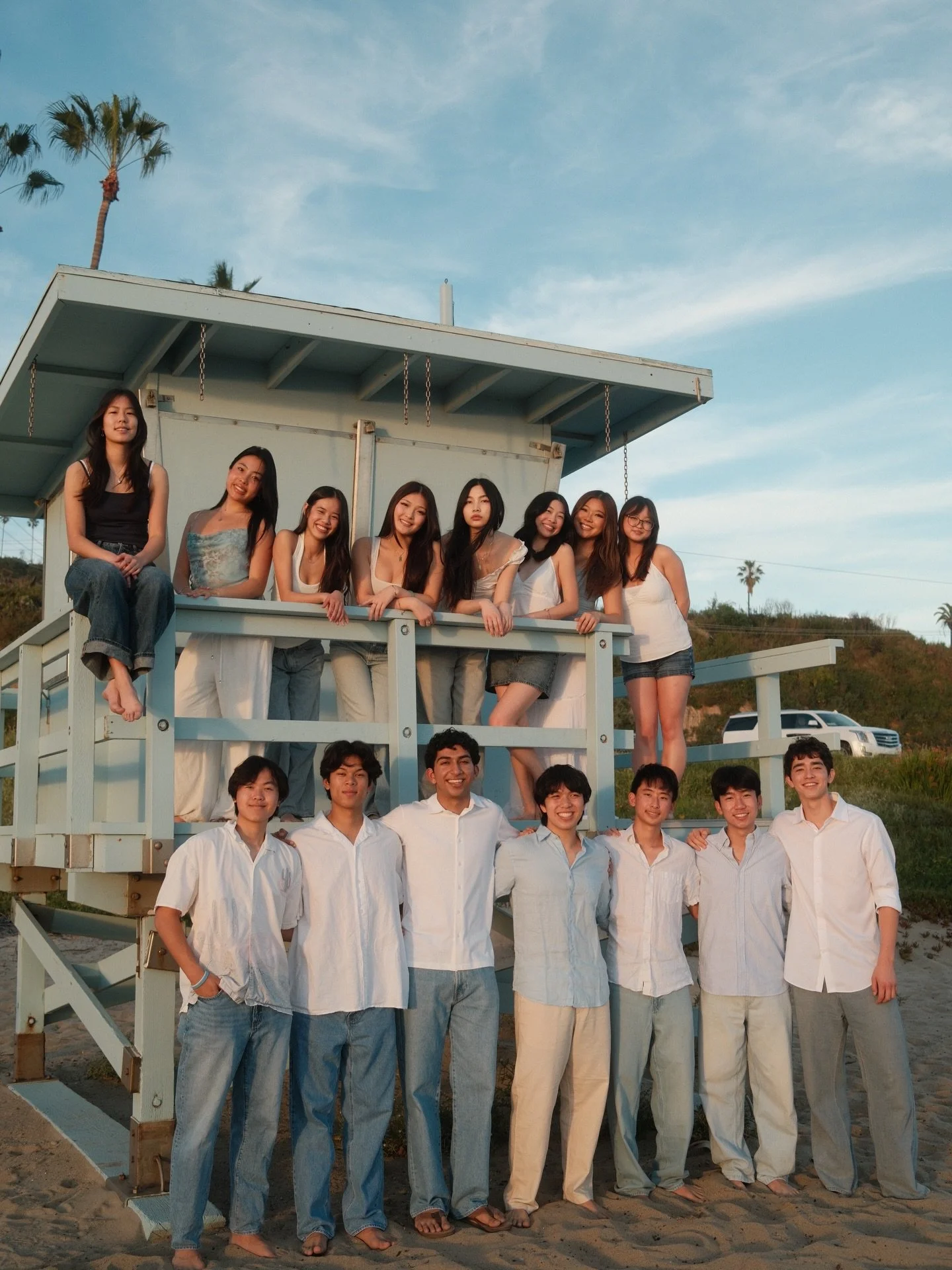 ALPHA RHOs COMIN THROUGH! 💫 Our newest class is ready to welcome the next! With only THREE DAYS left till Spring Rush, come join us to find out which Rho is a master of martial arts🥋, loves nuggets 🍗, and was a wrestler in high school🤼&zwj;♀️.

D