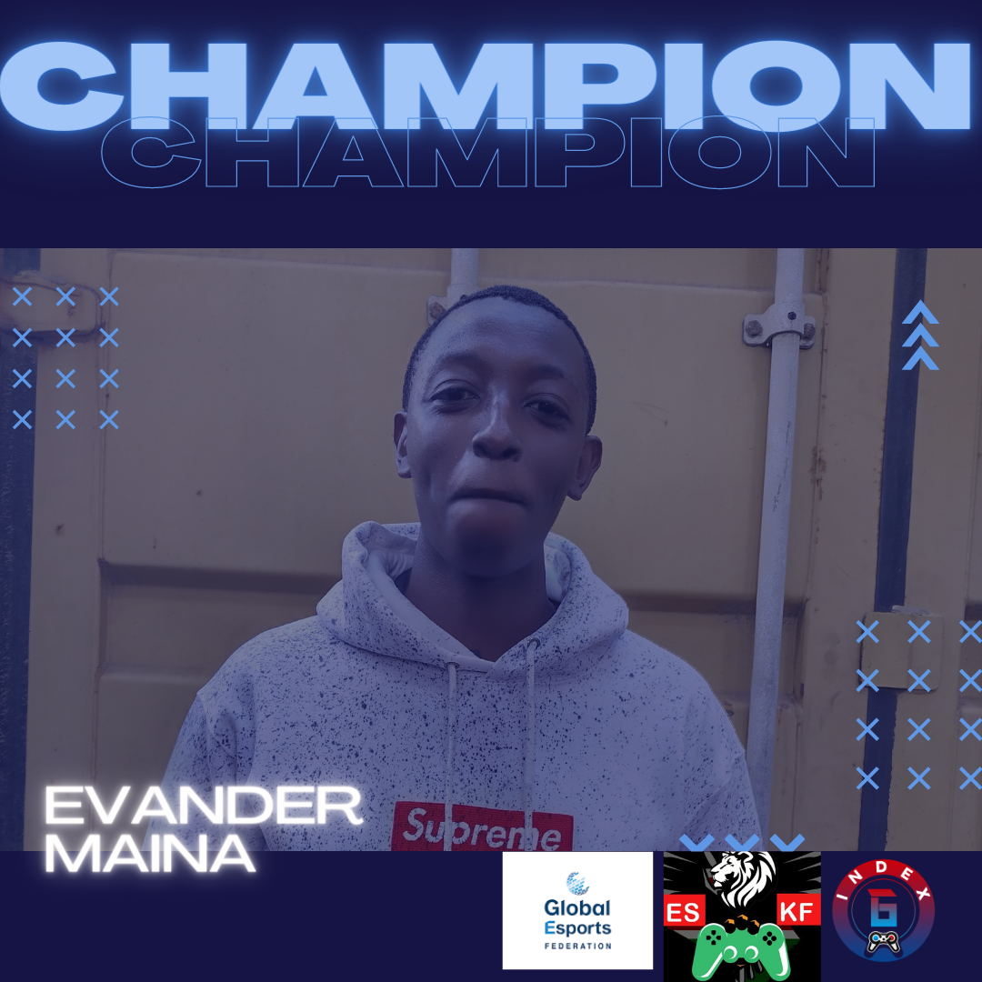 EvaNDER MAINA WINS NATIONAL eFOOTBALL QUALIFIERS