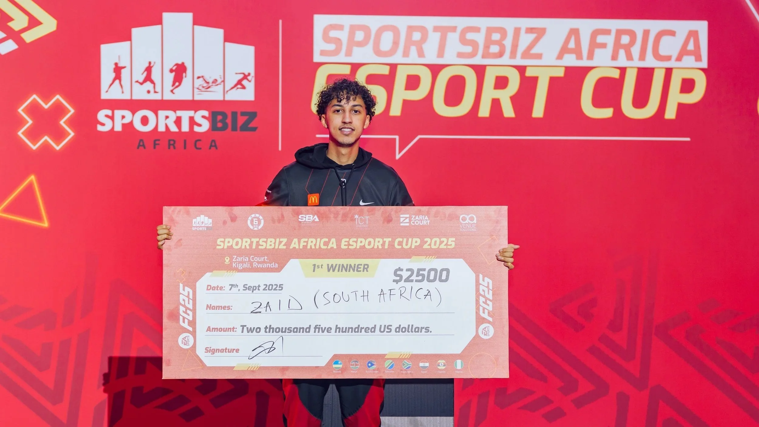 Zaid crowned SBA Esports Cup Champ