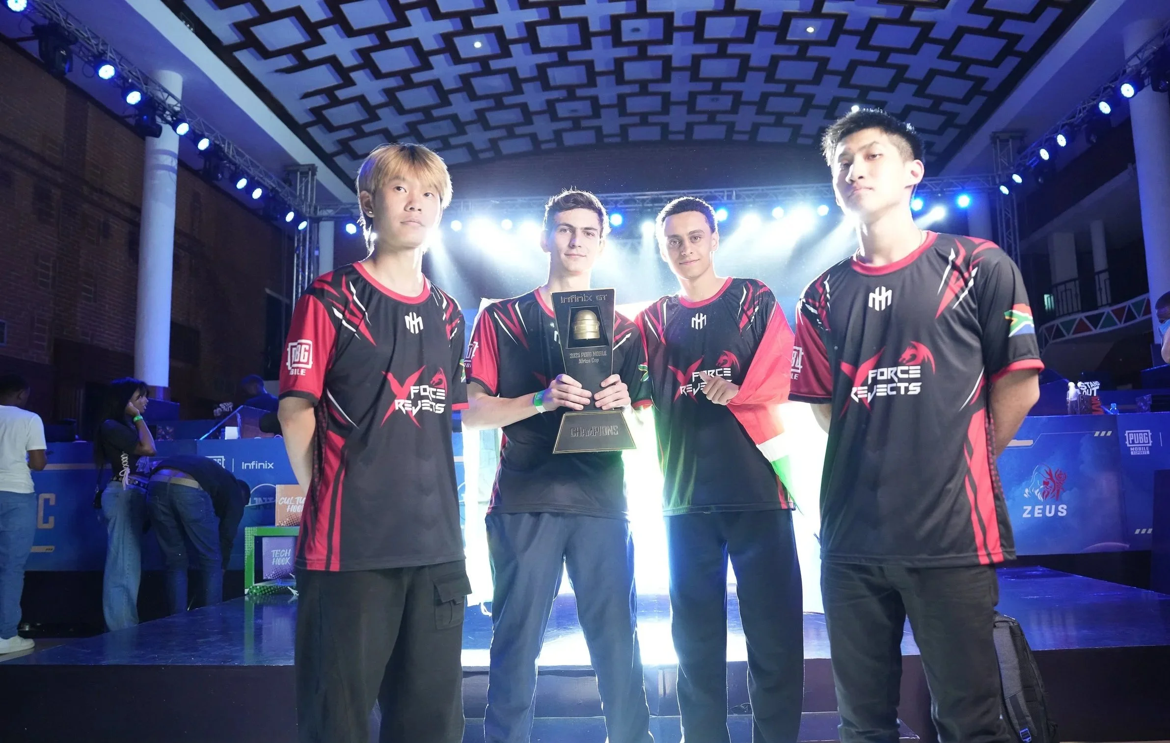 X Force Rejects lifts the PUBG Mobile African Championship