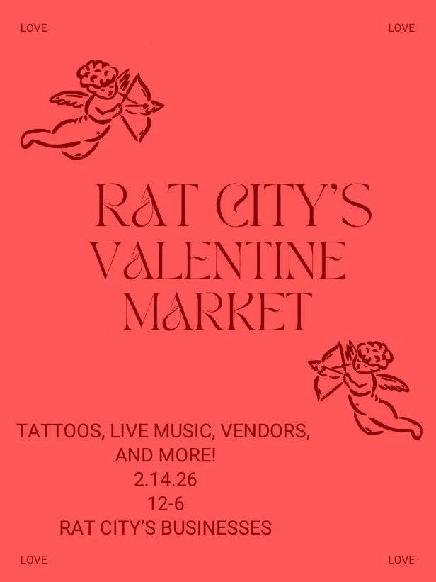 Rat City Valentine’s Market by Cher Baby Vintage