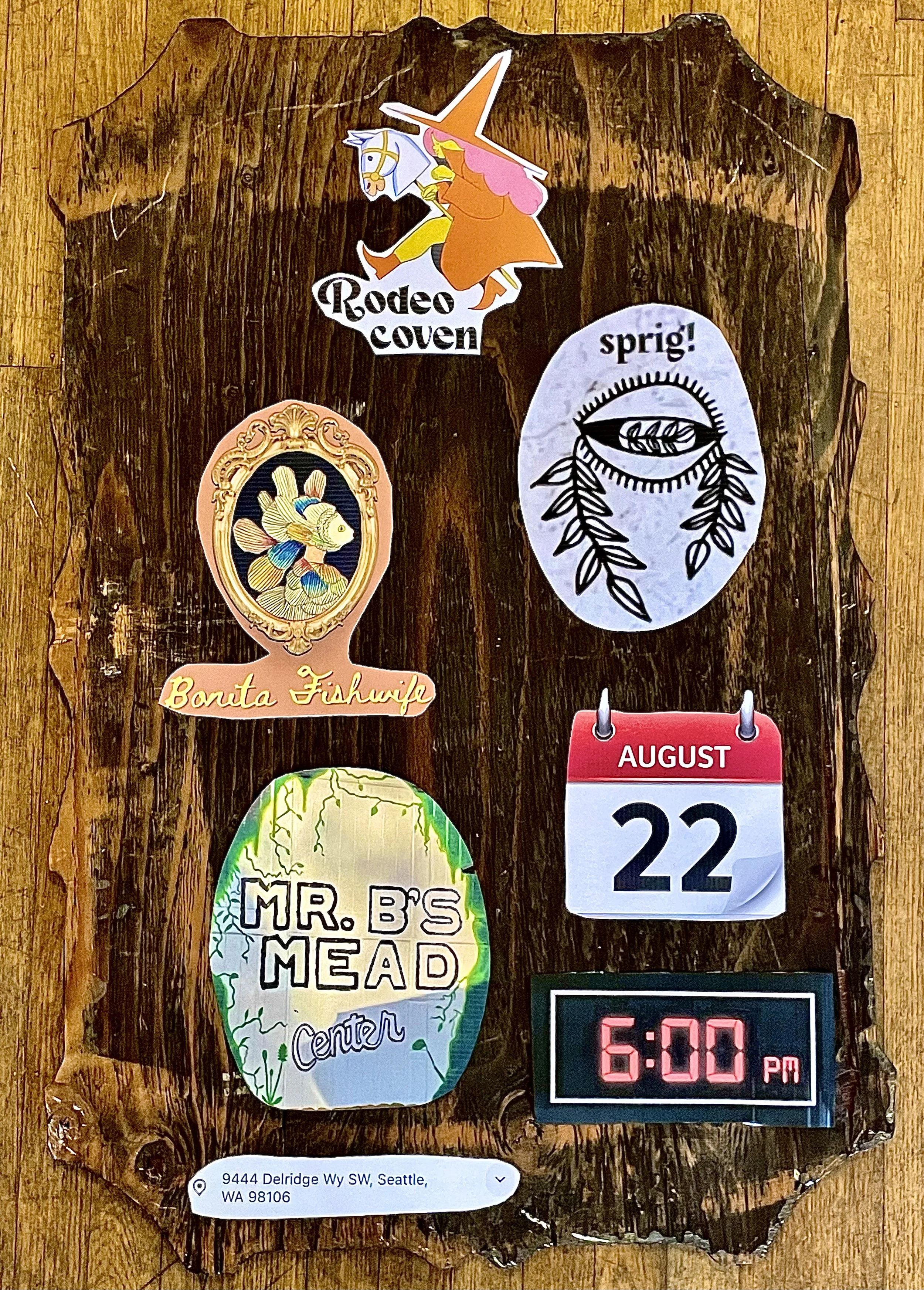 Rodeo Coven, Sprig, Bonita Fishwife
