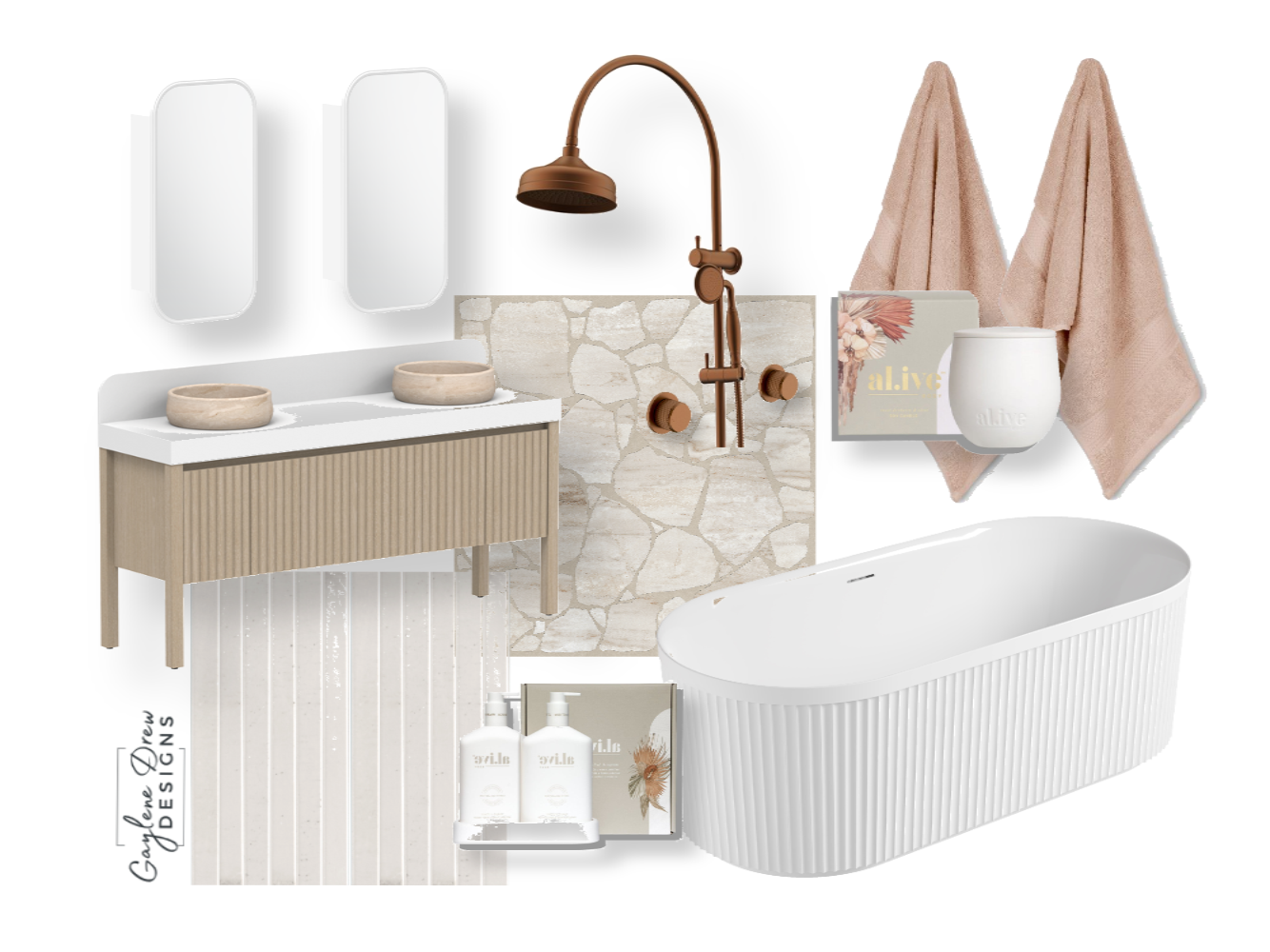 Stunning Bathroom Mood Boards for Your Dream Renovation