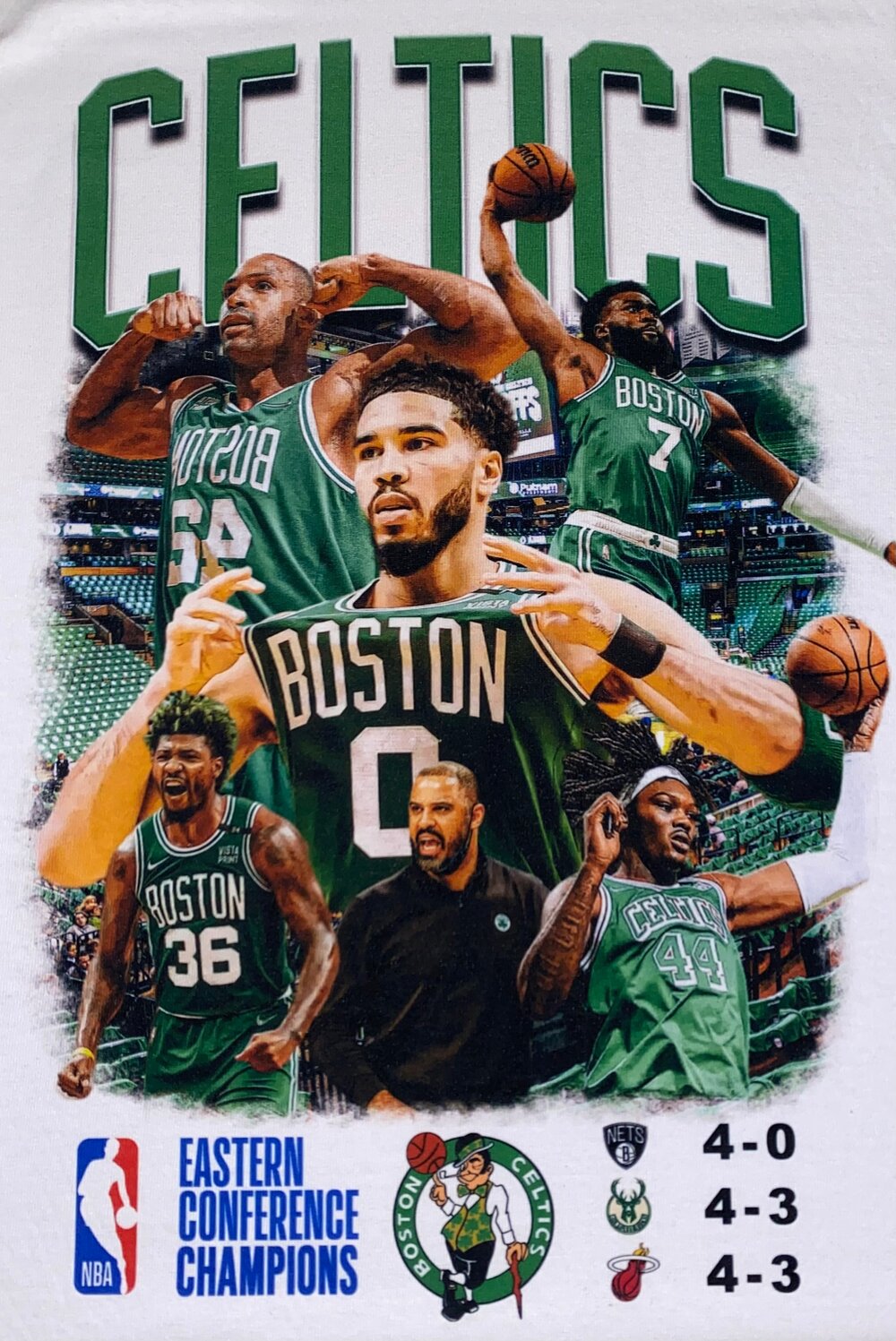 Team basketball Boston Celtics 2021-2022 Eastern Conference Finals Champions  signatures shirt - Kingteeshop