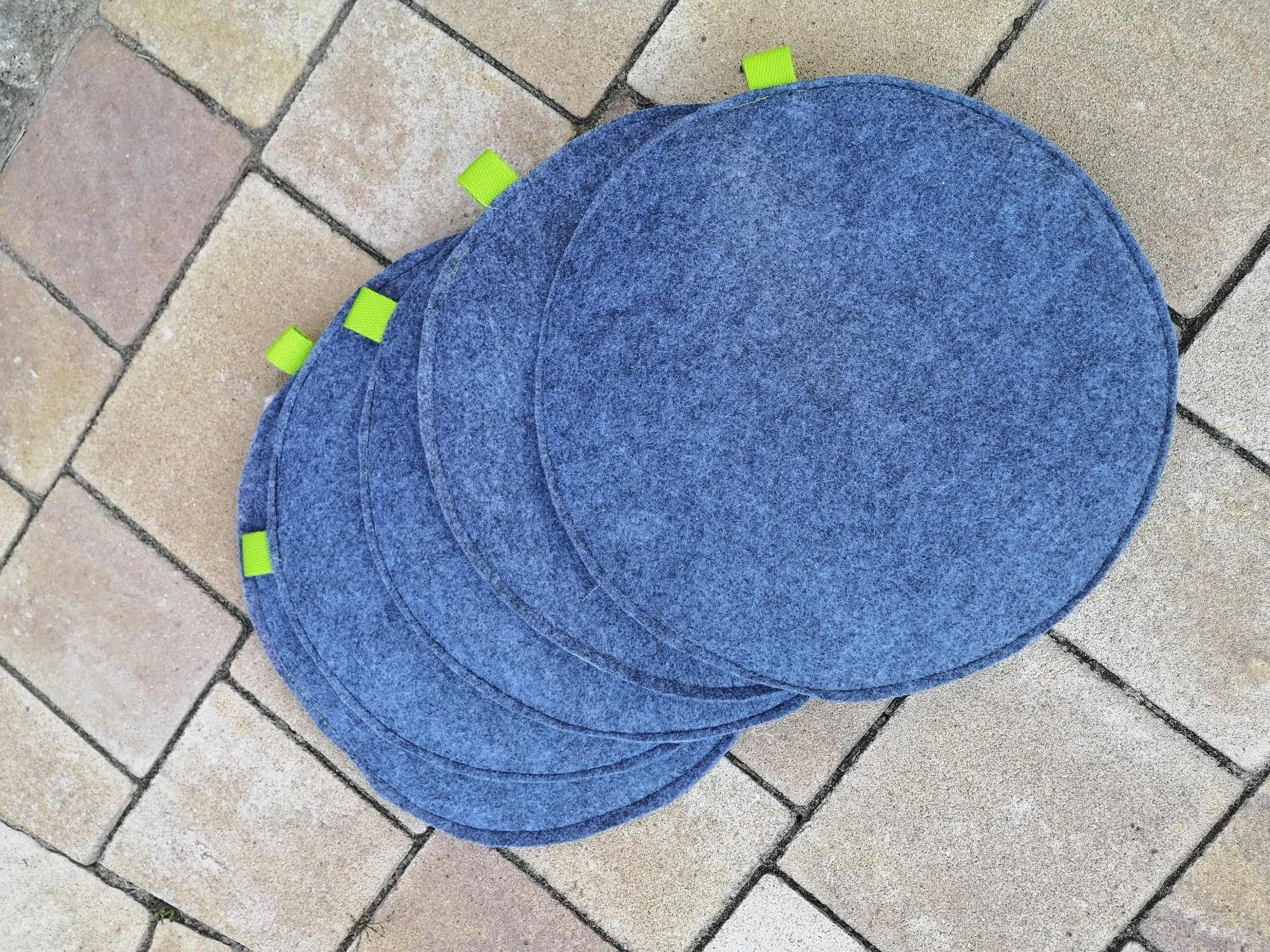 Sitzkissen aus Filz