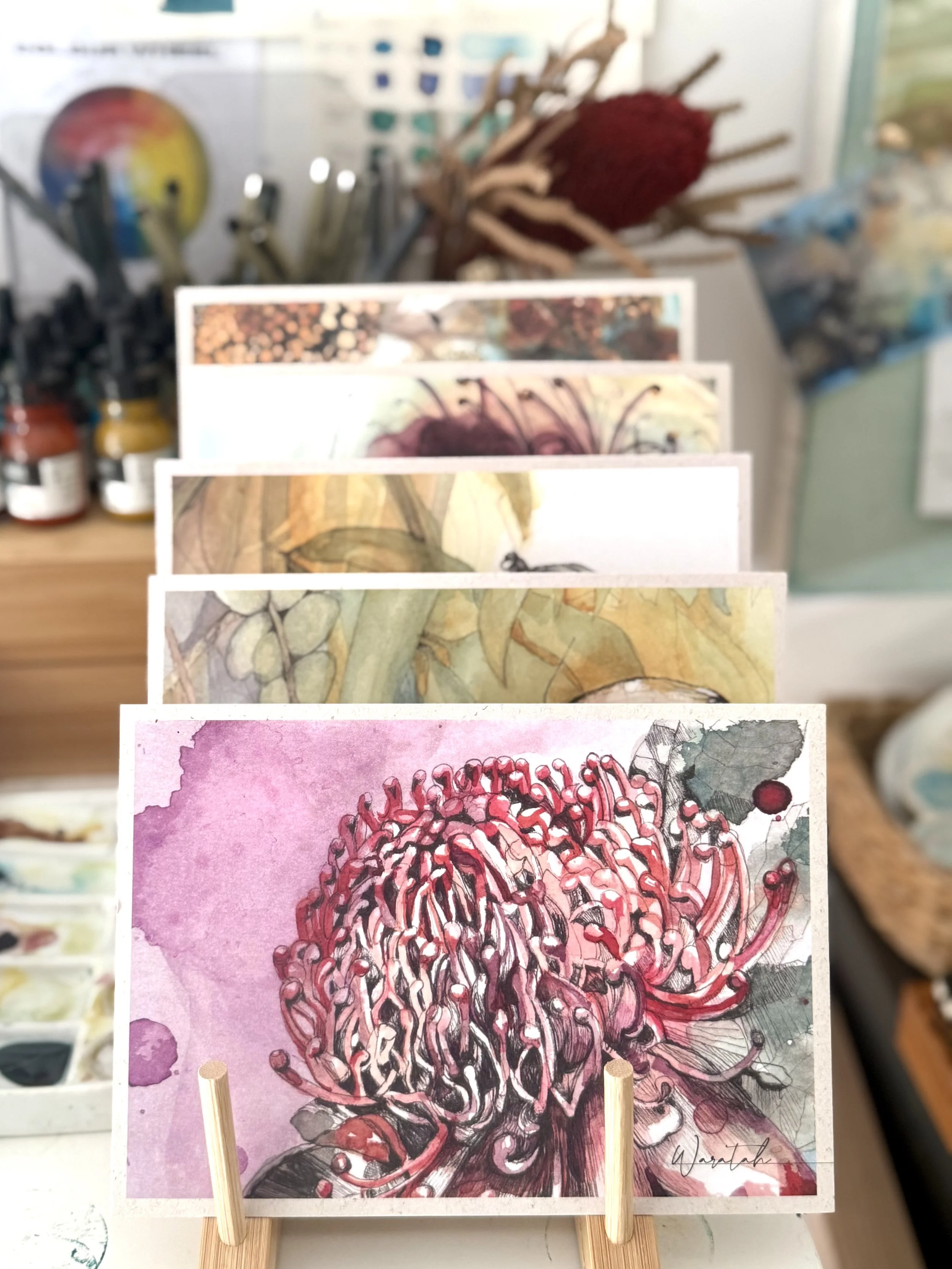A5 Art Postcards (Set of 5 designs)