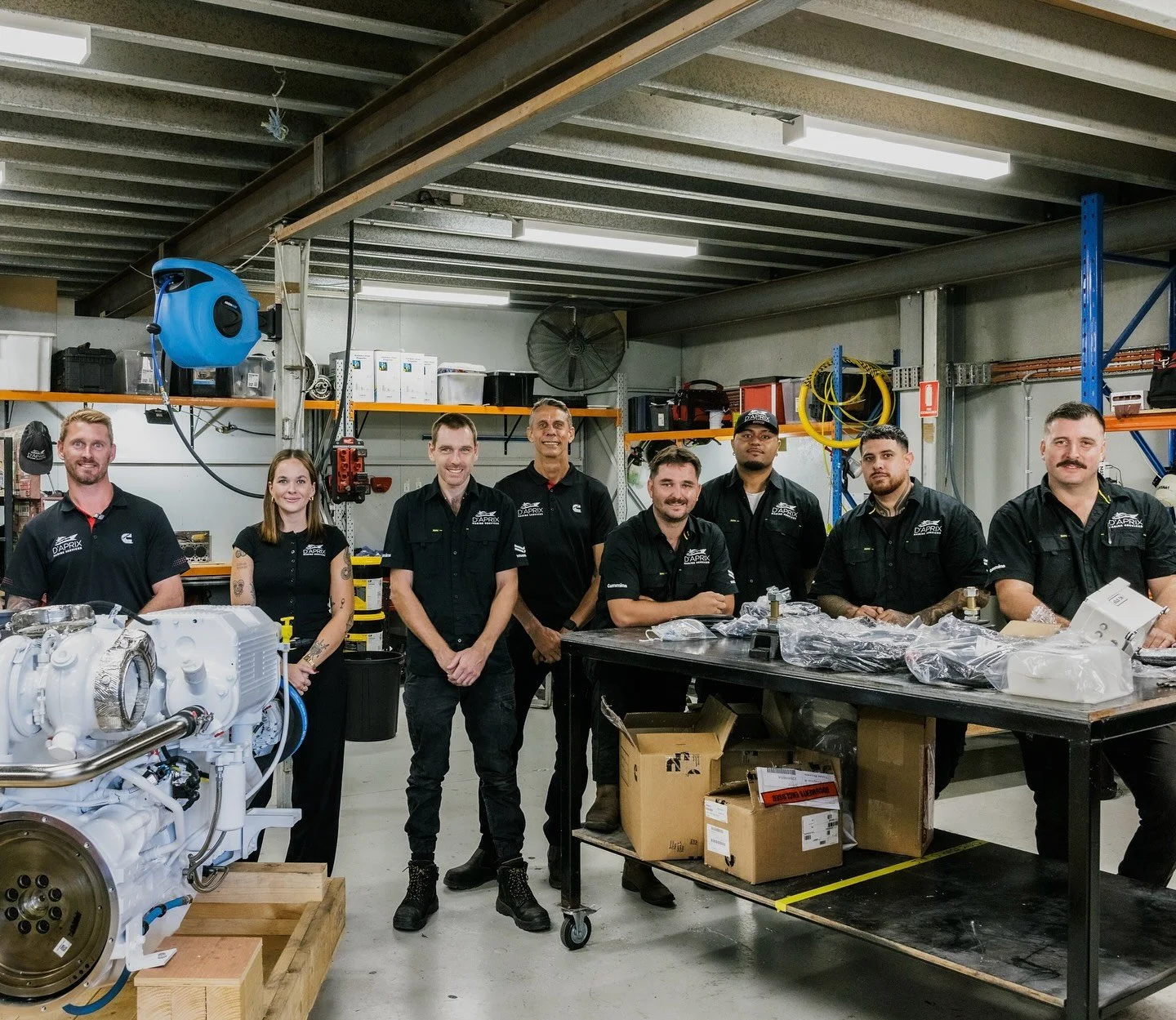 D’Aprix Marine Services is more than a name — it’s the people who stand behind it. Meet our Team ✨🤝🏽👨🏽‍🔧 🔧