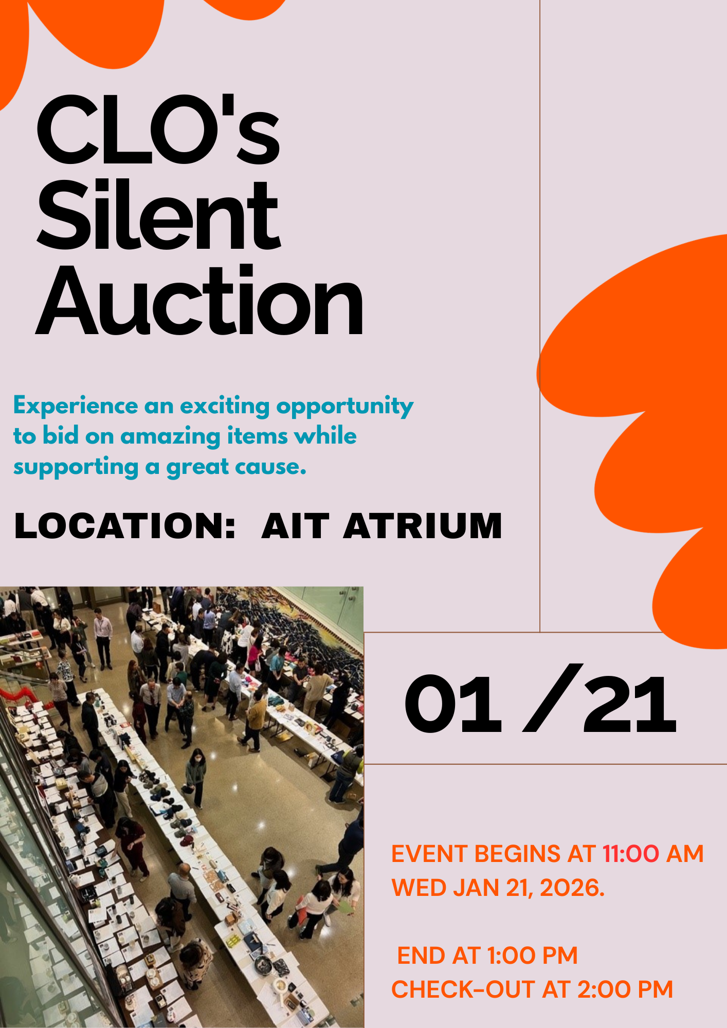 CLO’s Silent Auction 1/21