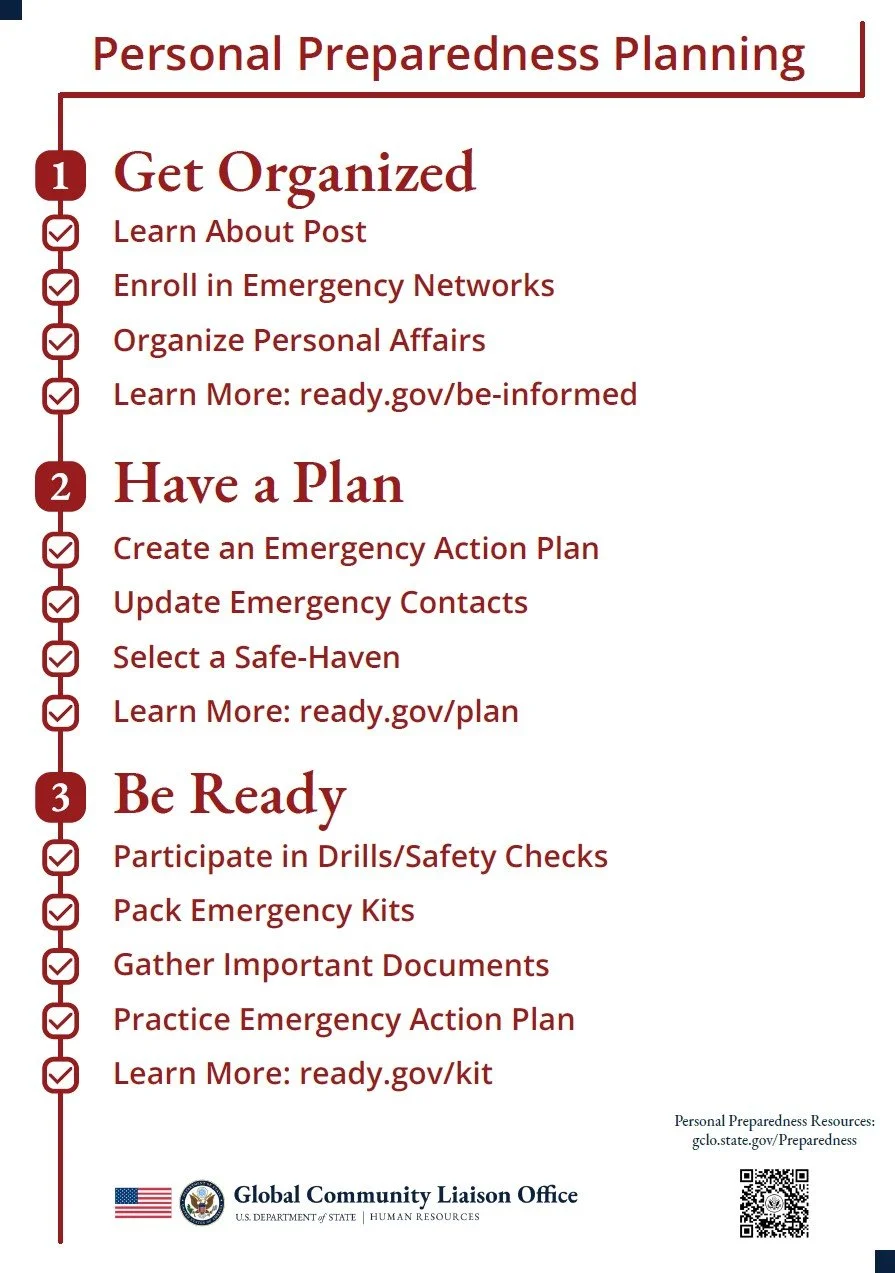 🛡️ GCLO Resource: Personal Preparedness Planning&nbsp;