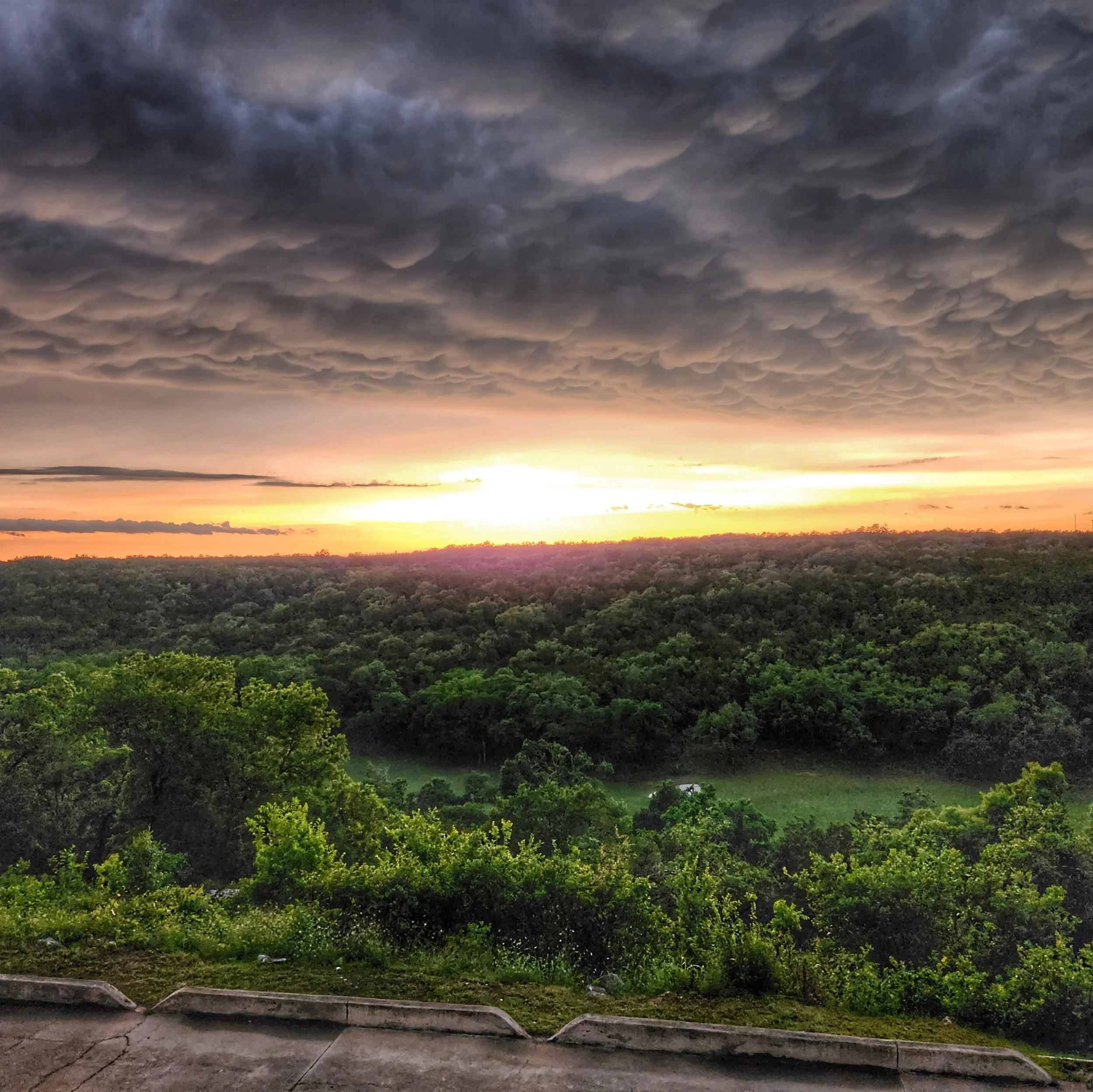 Texas Hill Country Sunset