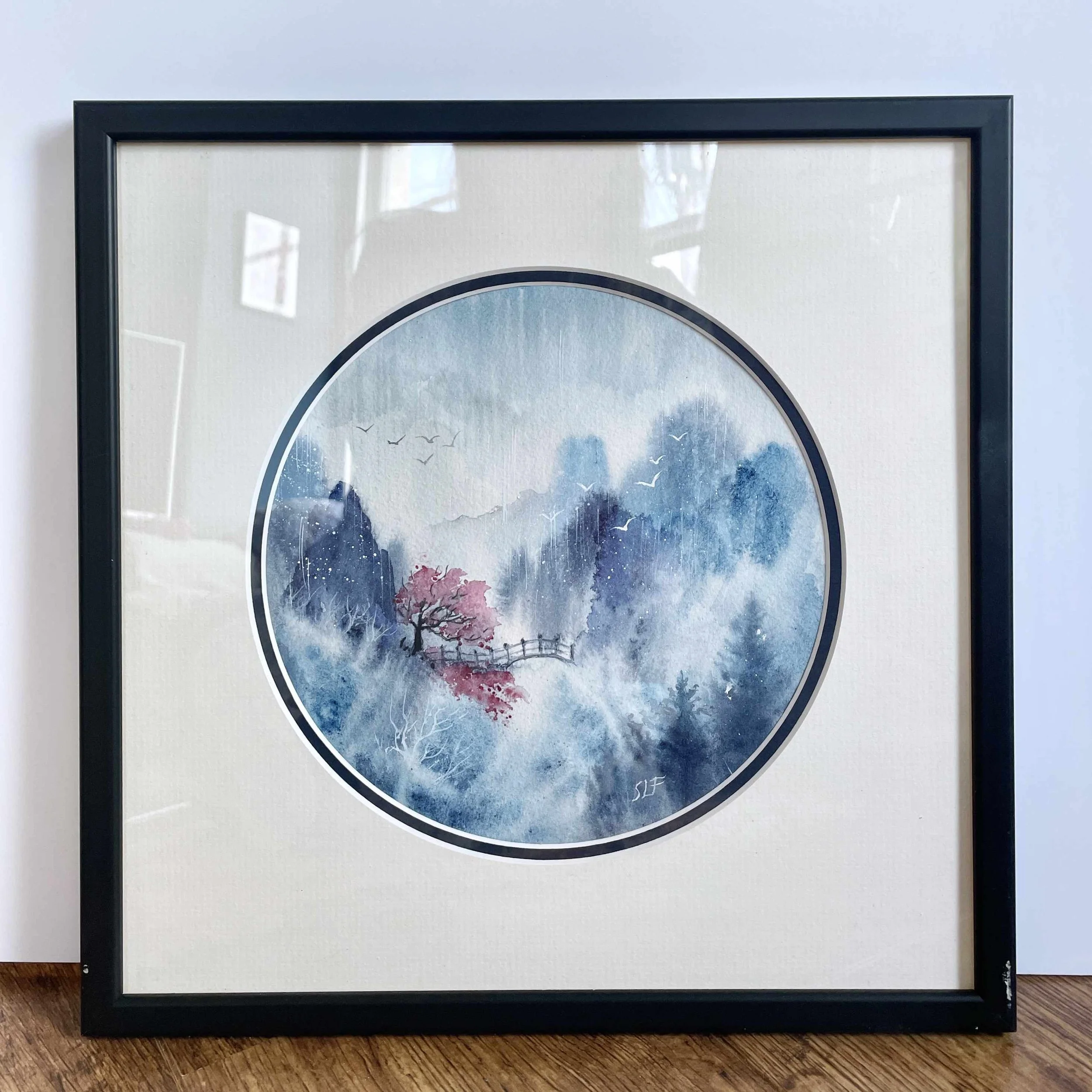 'Indigo Landscape' - For Sale - (click to open)