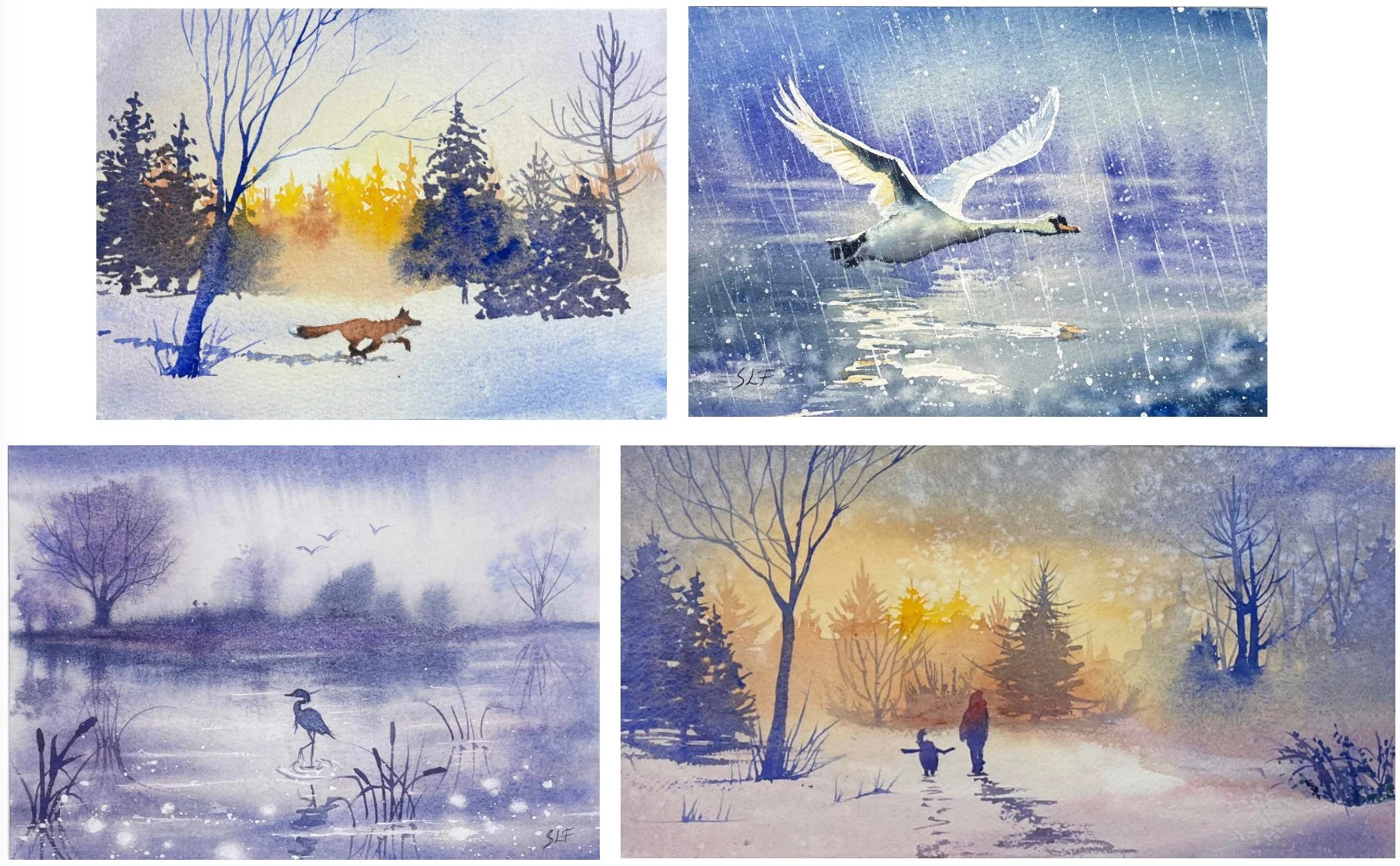 Misc little paintings (SOLD)