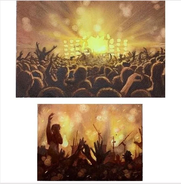 'Memories of Gigs' (SOLD)