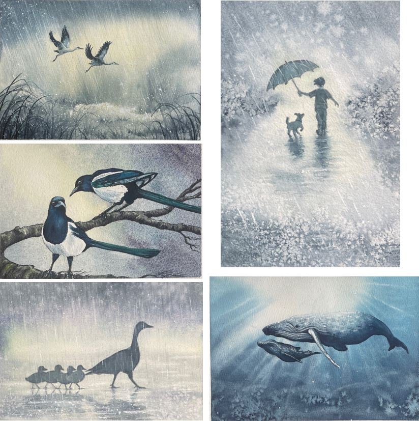 Small Charity Paintings (DONATED)