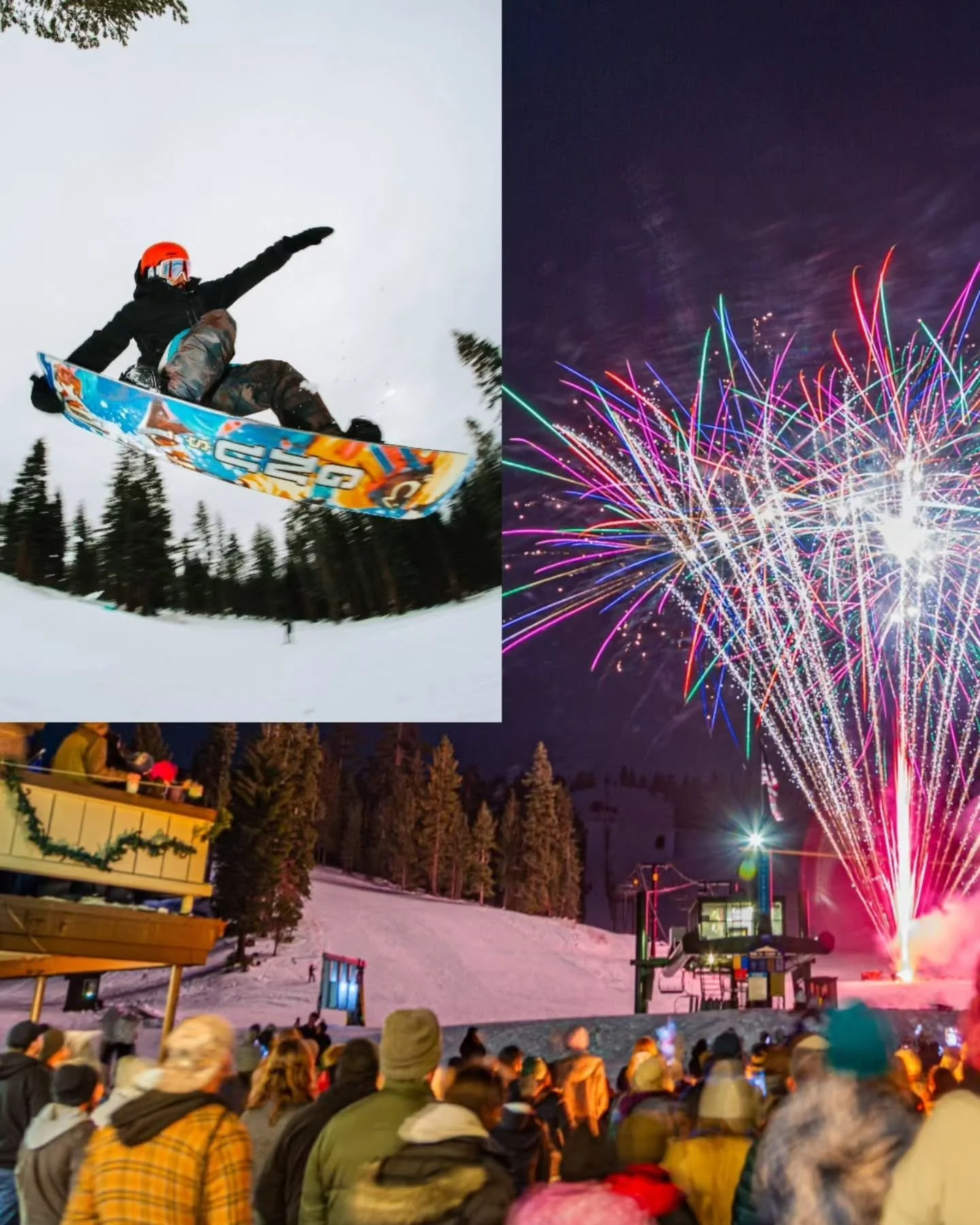 A fun NYE shooting flash in the park and fireworks to cap it off. More snow on the way!