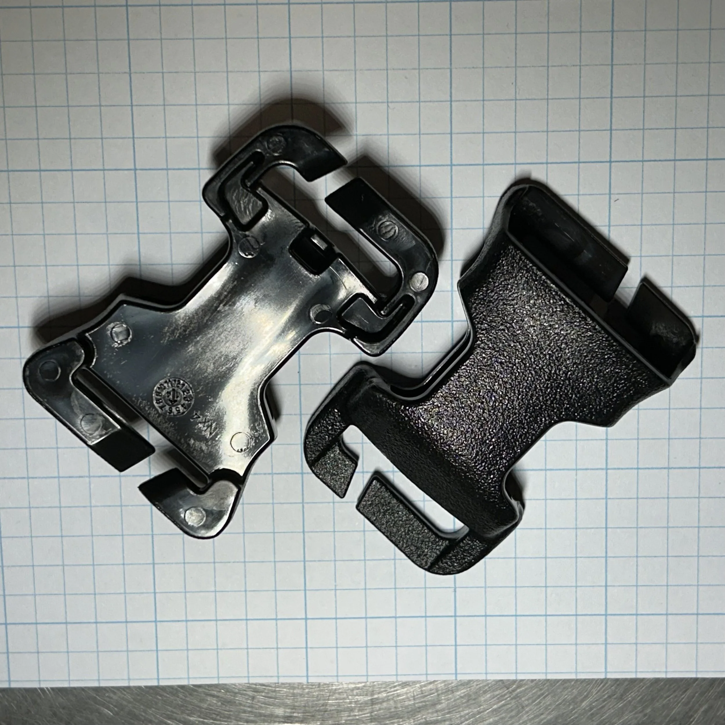 ITW Heavy Duty Buckle GT QASM 25mm Black