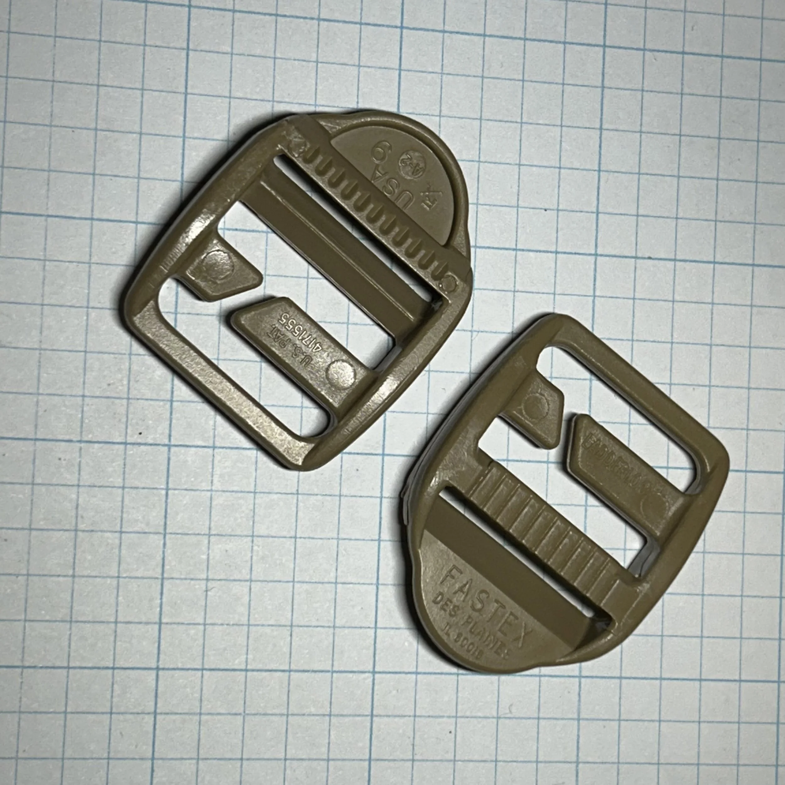 Quick Attach Web Lock 25mm Khaki